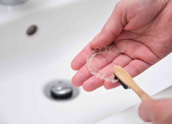 retainer cleaning method