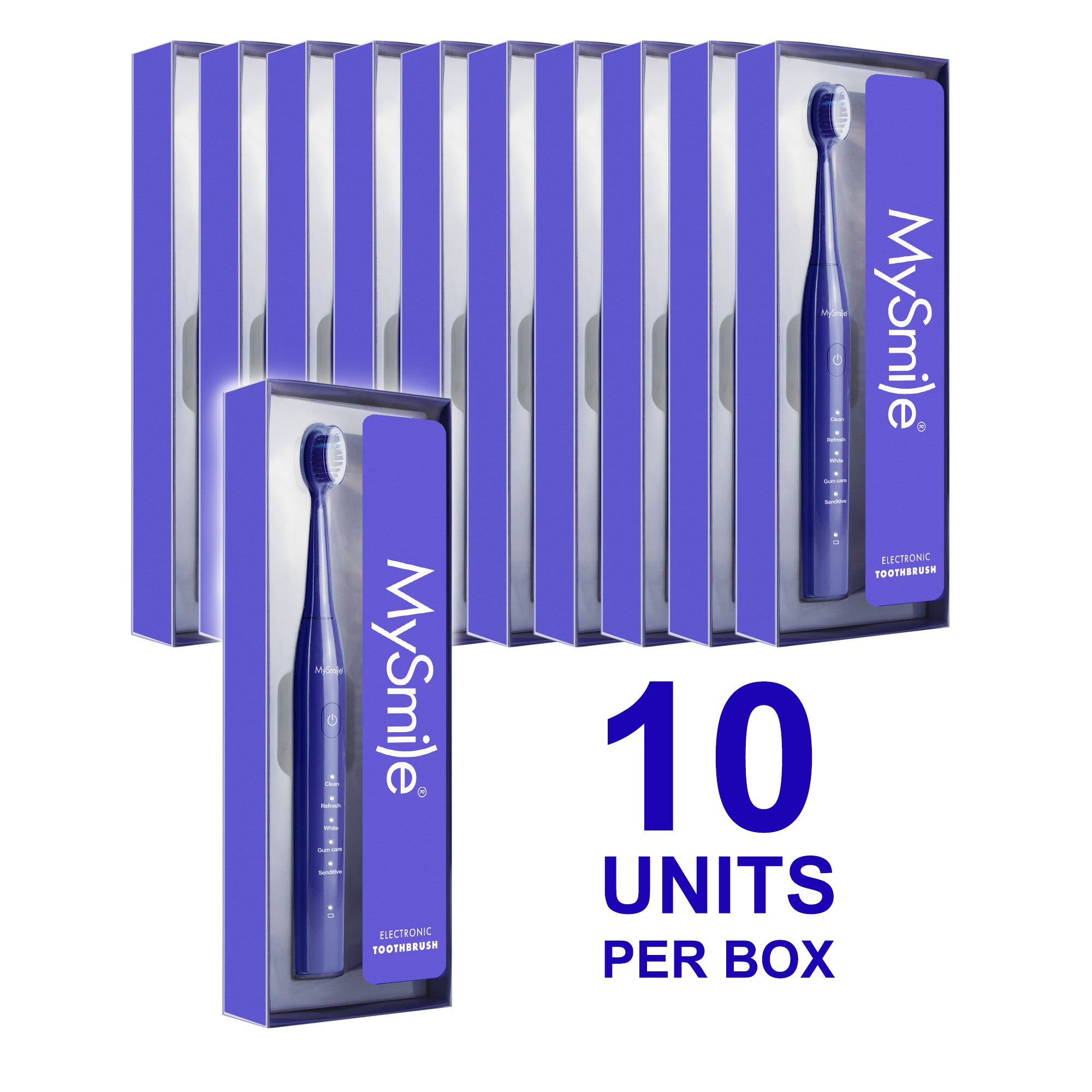 Wholesale for Dentist Only - Essential Sonic Toothbrush (Blue) (10 Units Per Box)