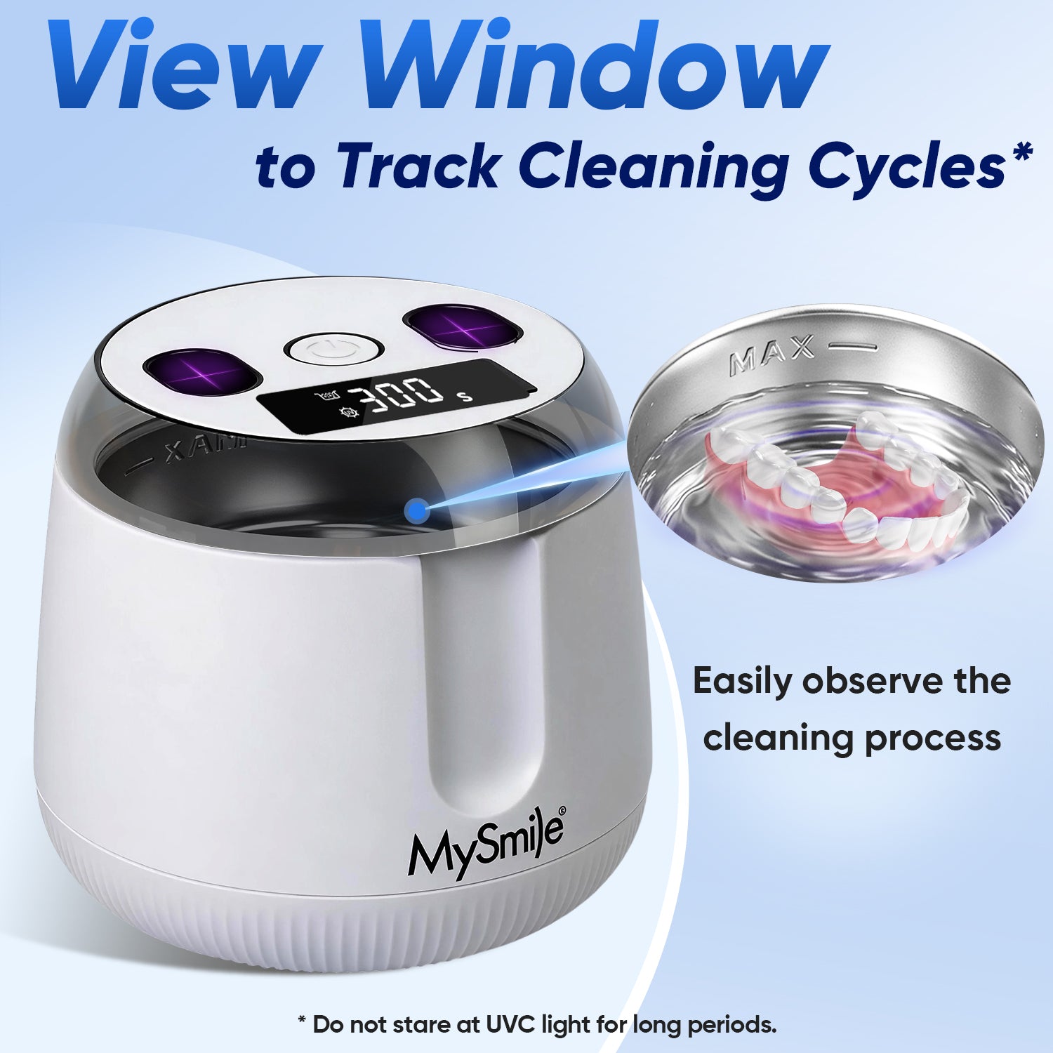 MS208 UVC Ultrasonic Cleaner