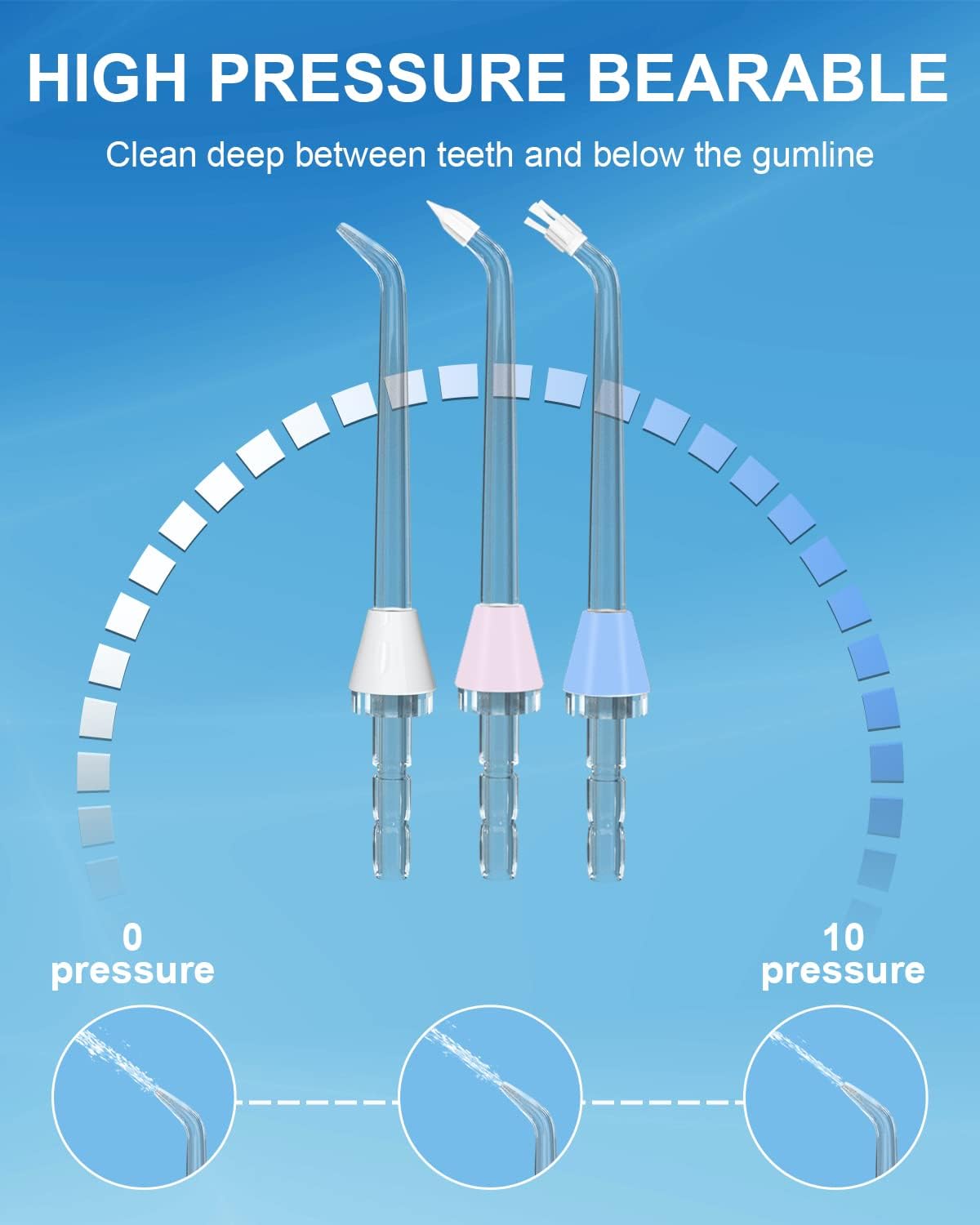 high pressure bearable deep clean