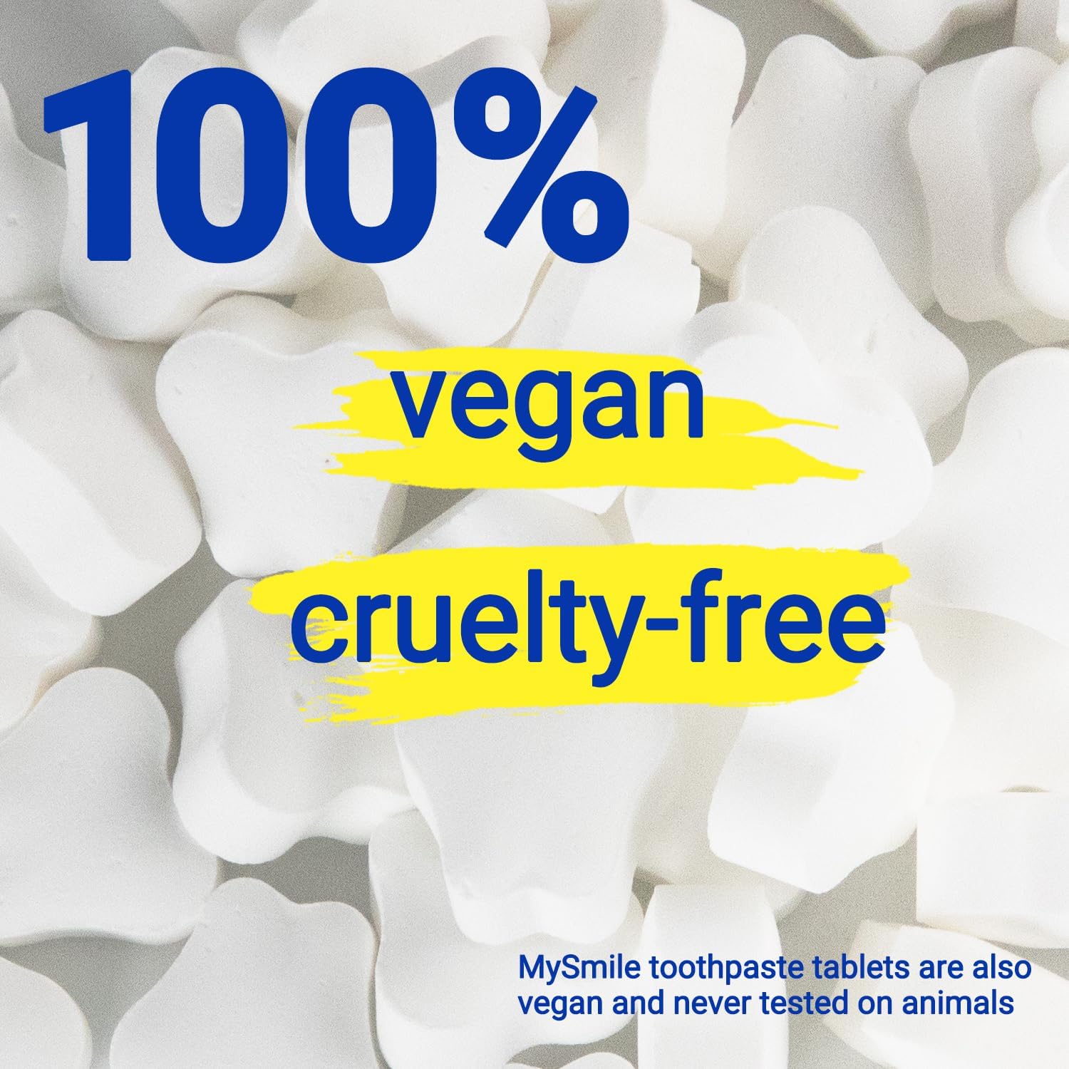 MySmile toothpaste tablets: 100% vegan and cruelty-free