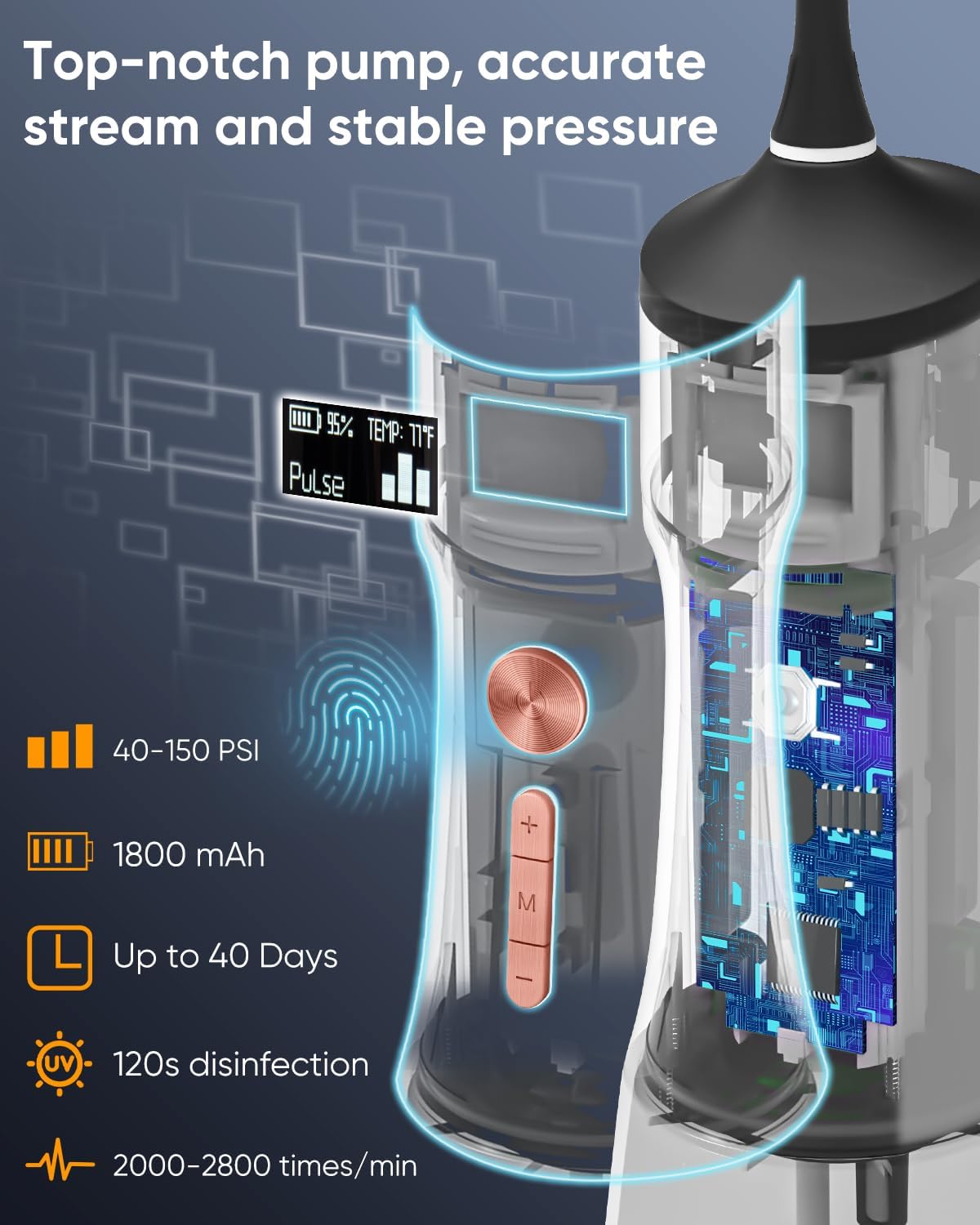 Stream and stable pressure