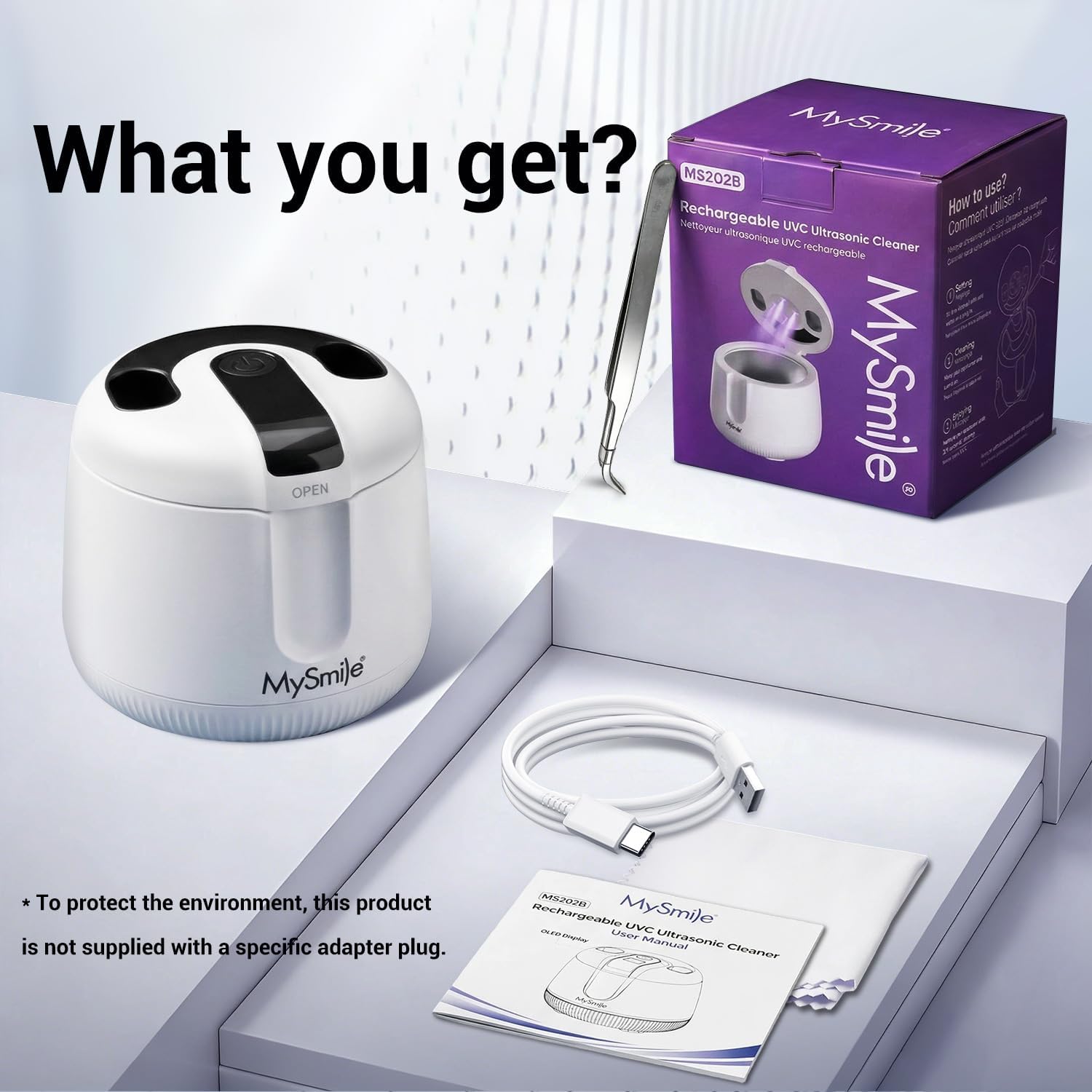 portable ultrasonic dental cleaner
