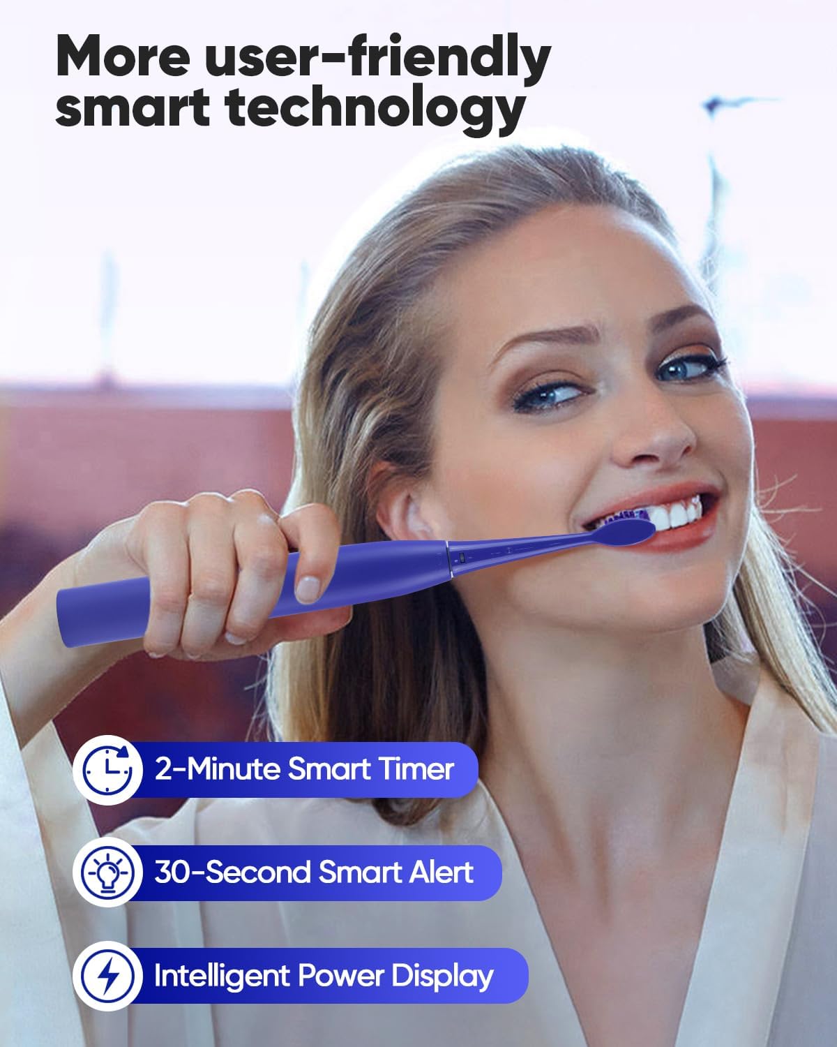 Essential Sonic Toothbrush + Purple Toothpaste Bundle