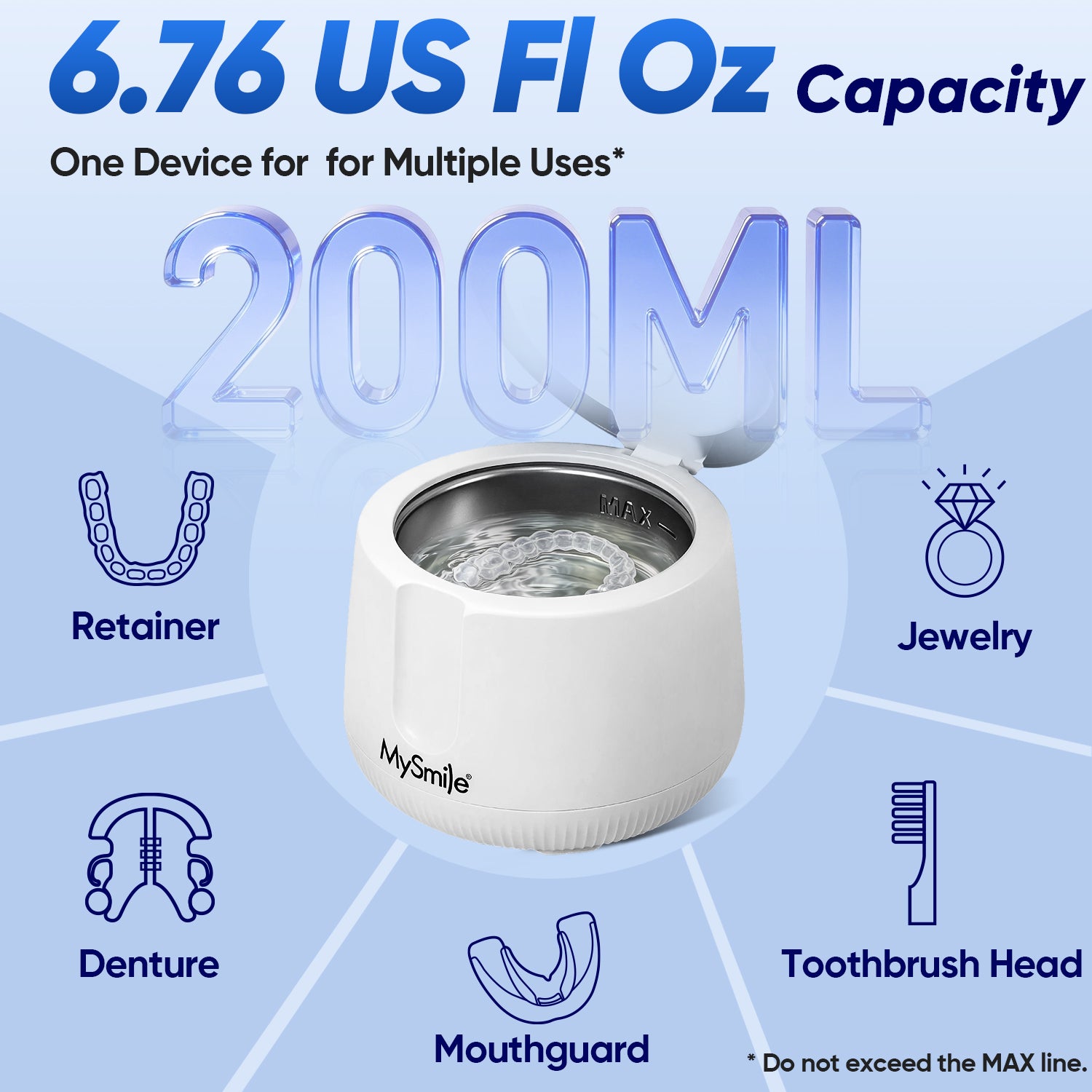 MS208 UVC Ultrasonic Cleaner