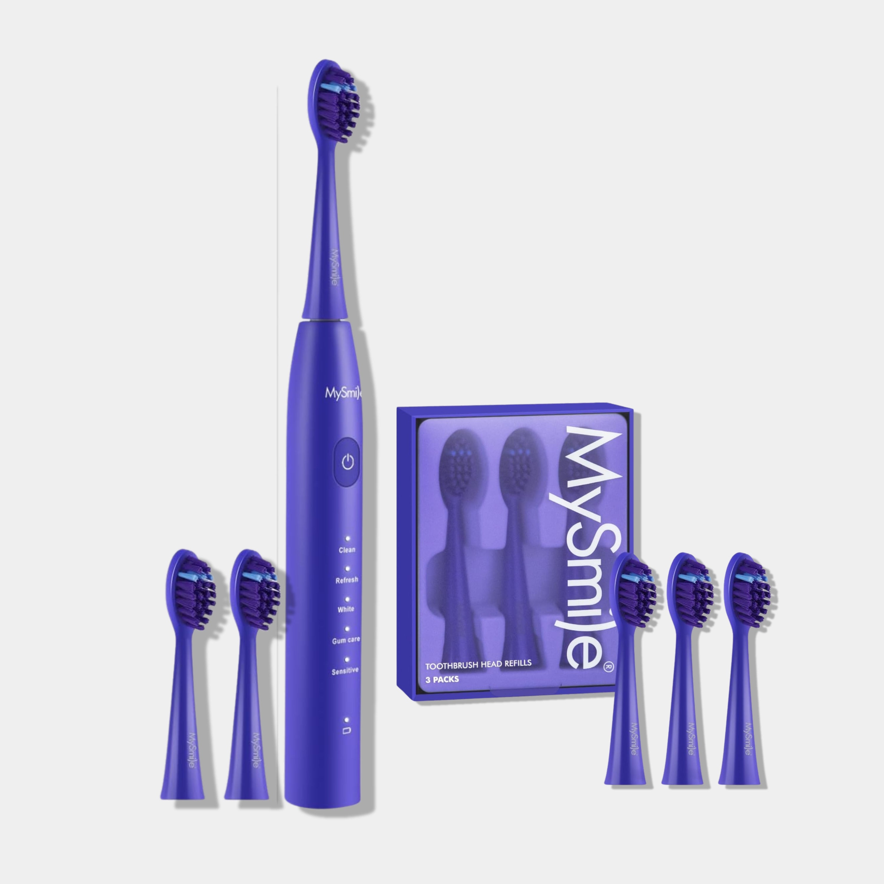 DY156 Essential Sonic Toothbrush & Replacement Heads Bundle