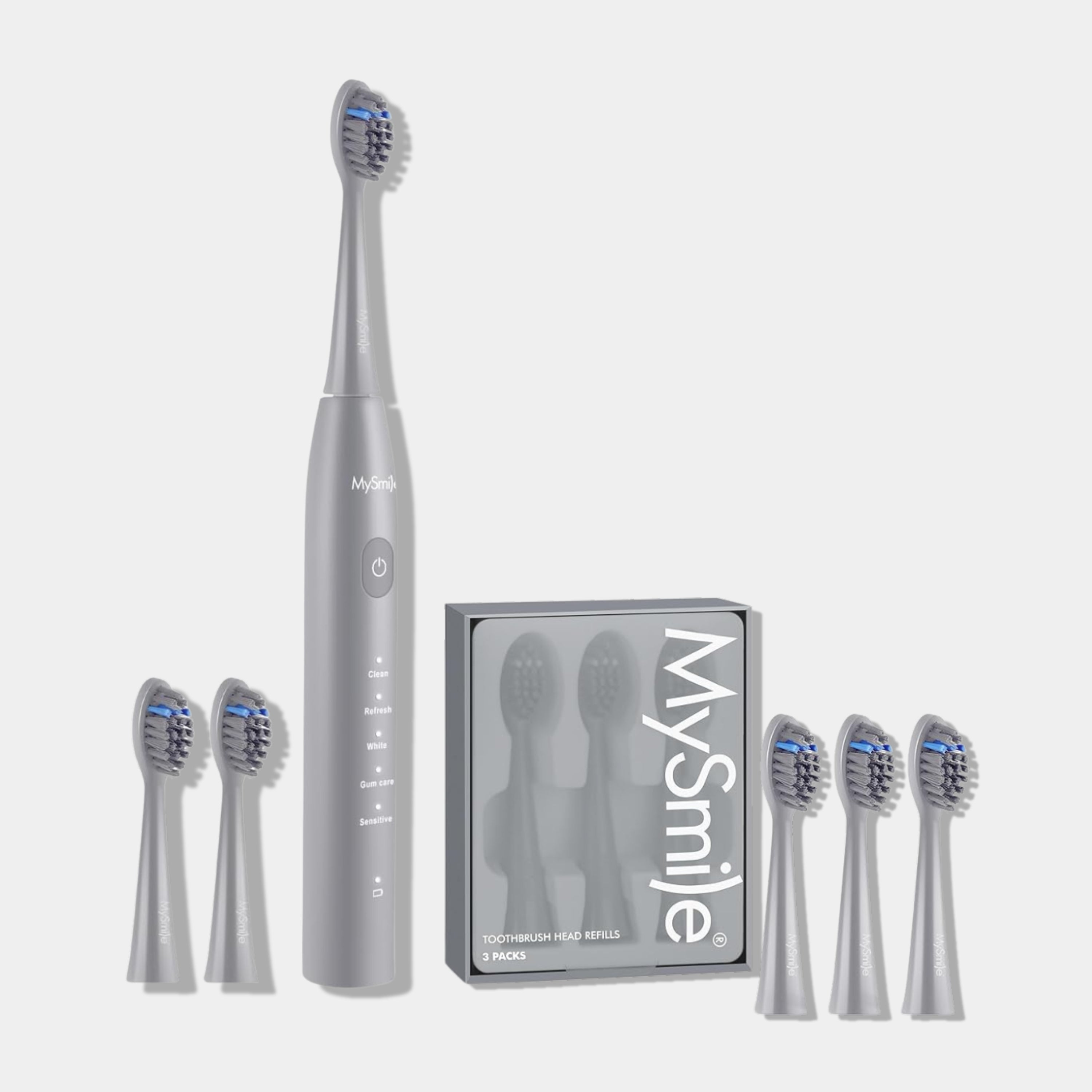 DY156 Essential Sonic Toothbrush & Replacement Heads Bundle