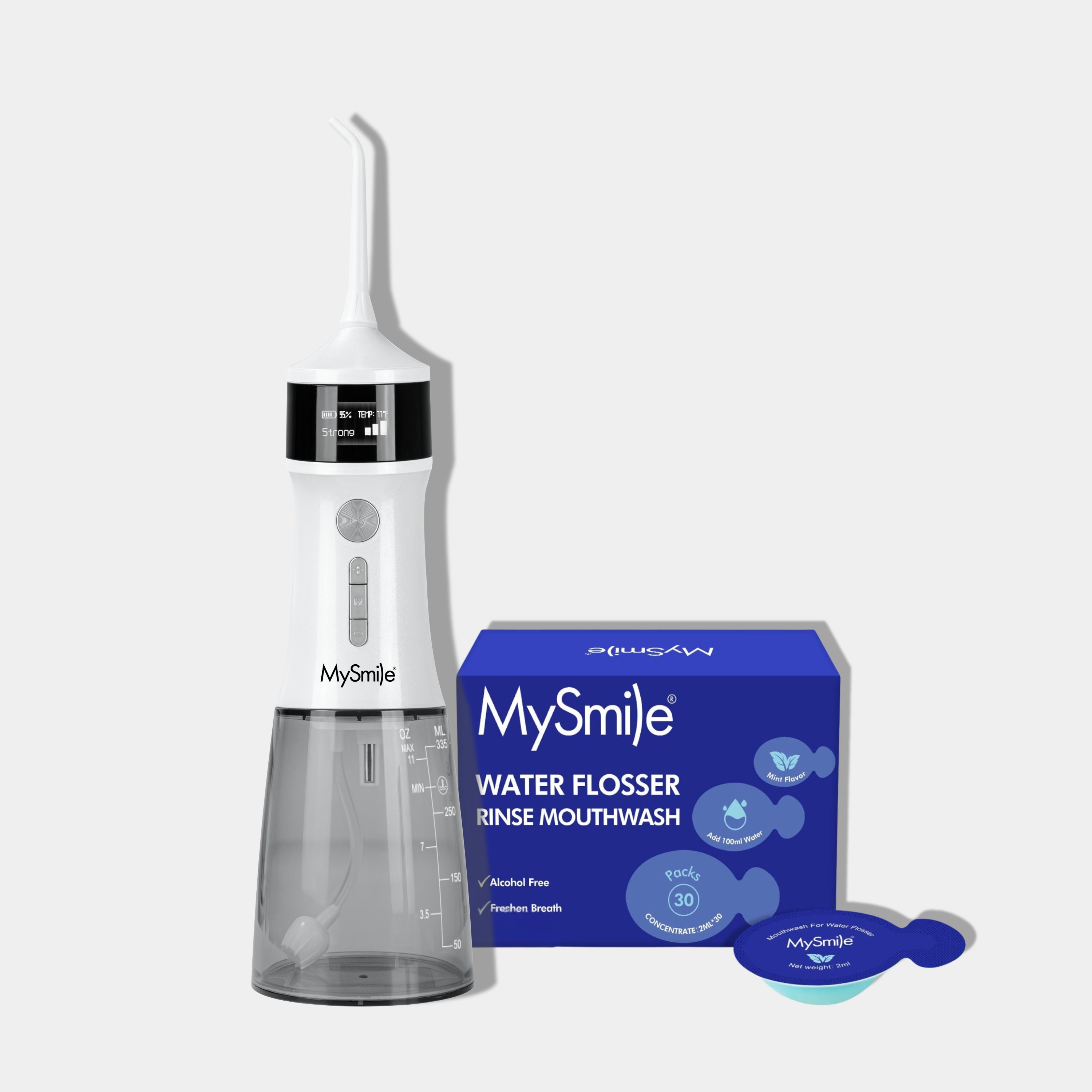 LP221 Water Flosser & Mouthwash Pods Bundle