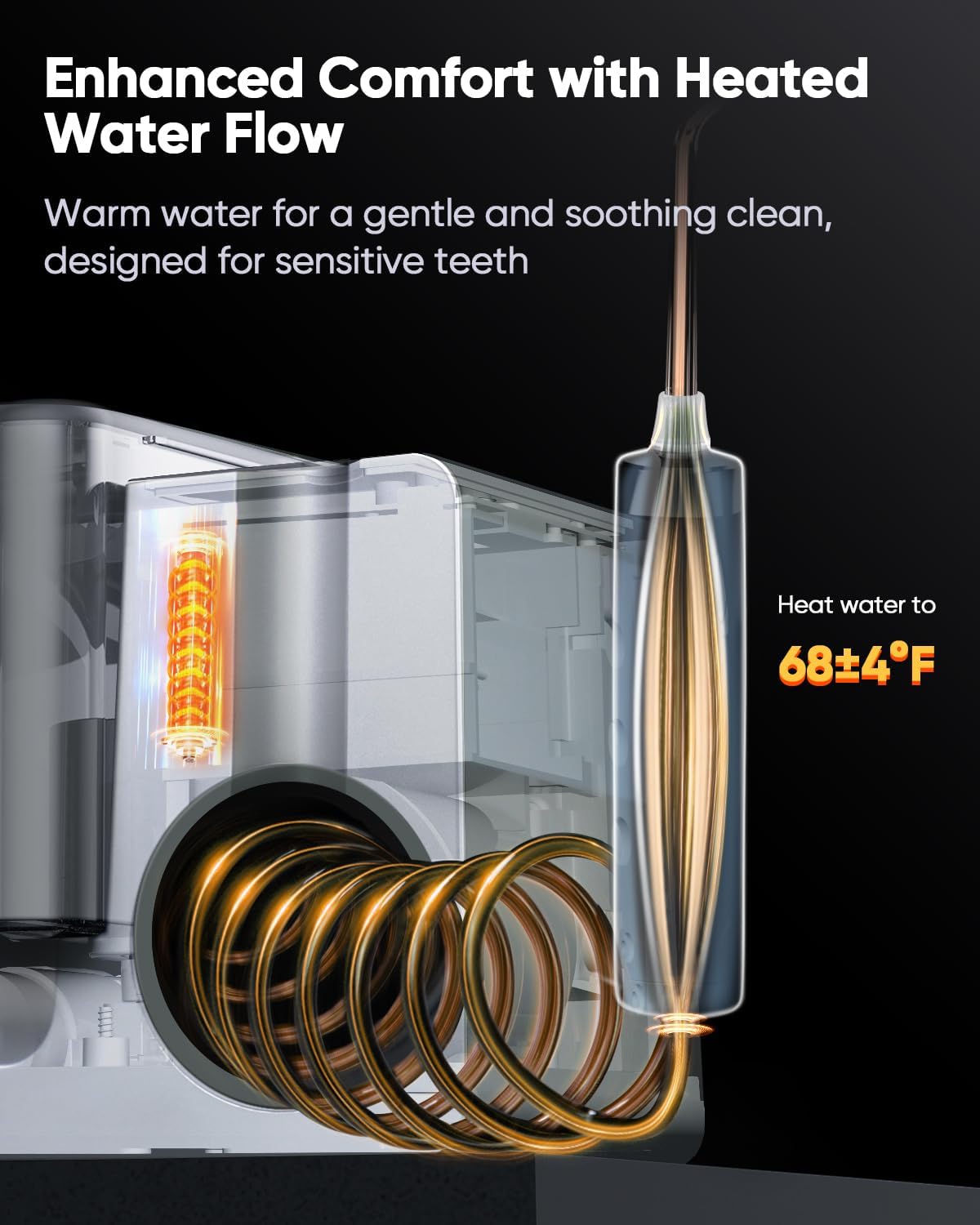 LP233 Pro UVC Sterilizable Countertop Water Flosser