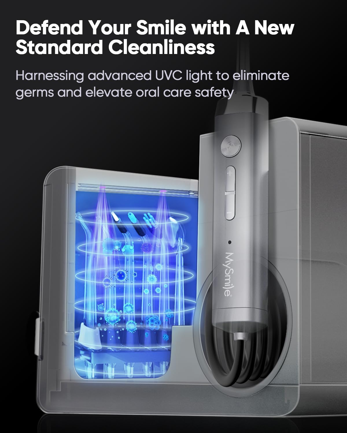 LP233 Pro UVC Sterilizable Countertop Water Flosser