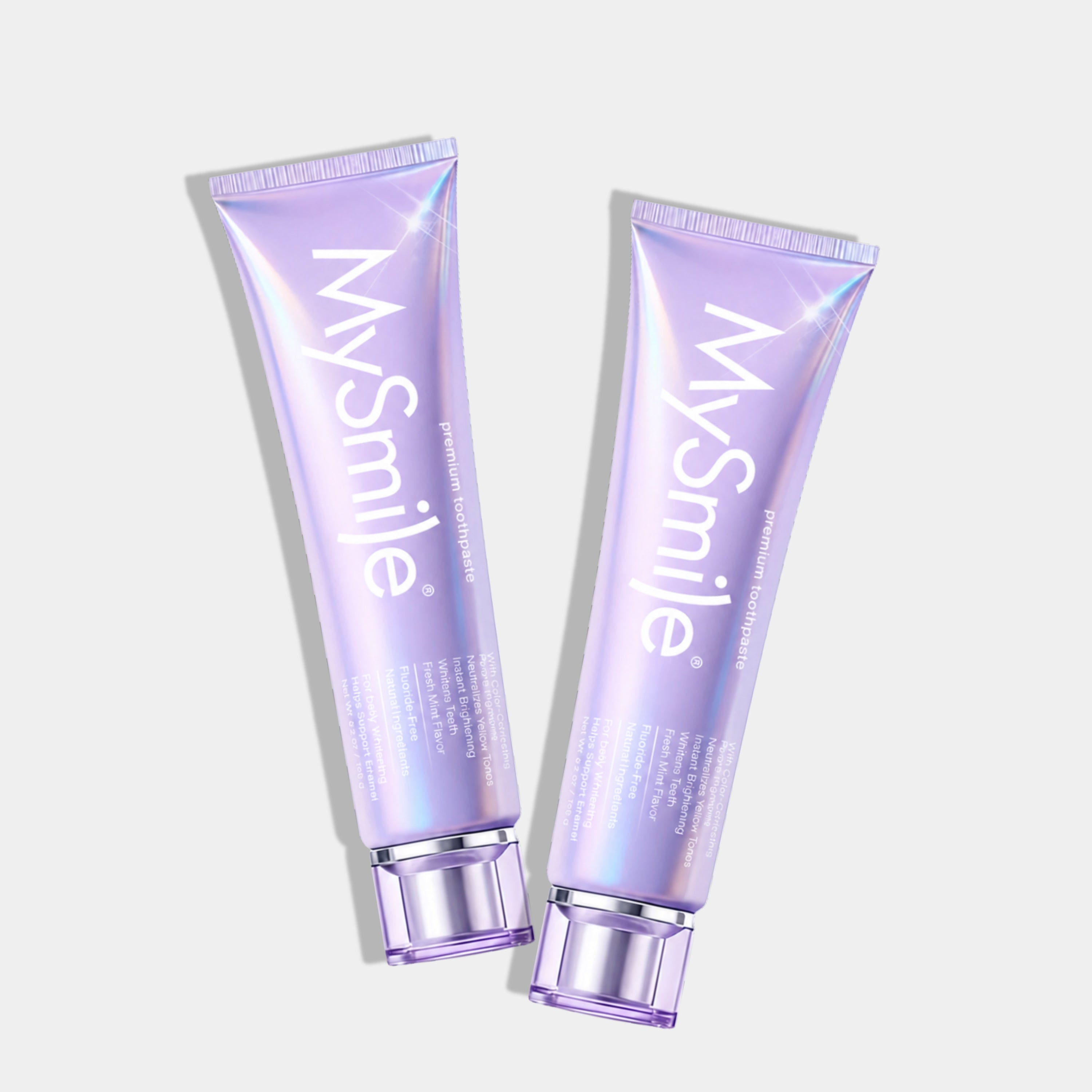 MySmile Purple Color Correcting Toothpaste 2 Pack