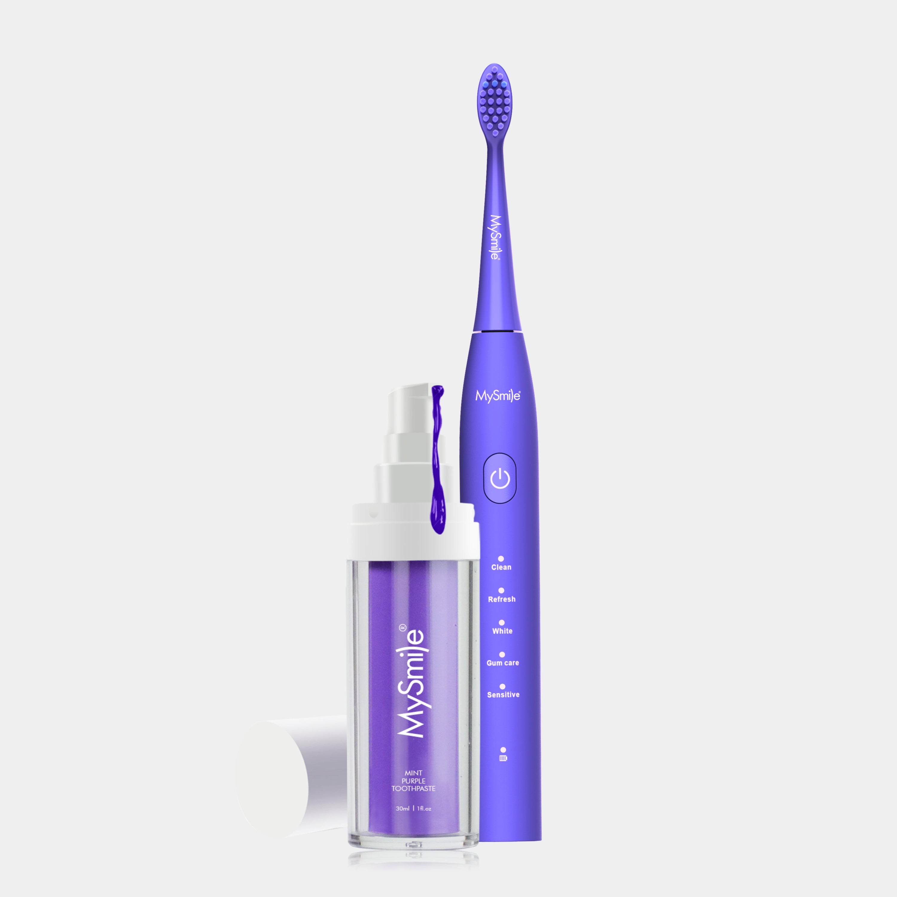 Essential Sonic Toothbrush + Purple Toothpaste Bundle