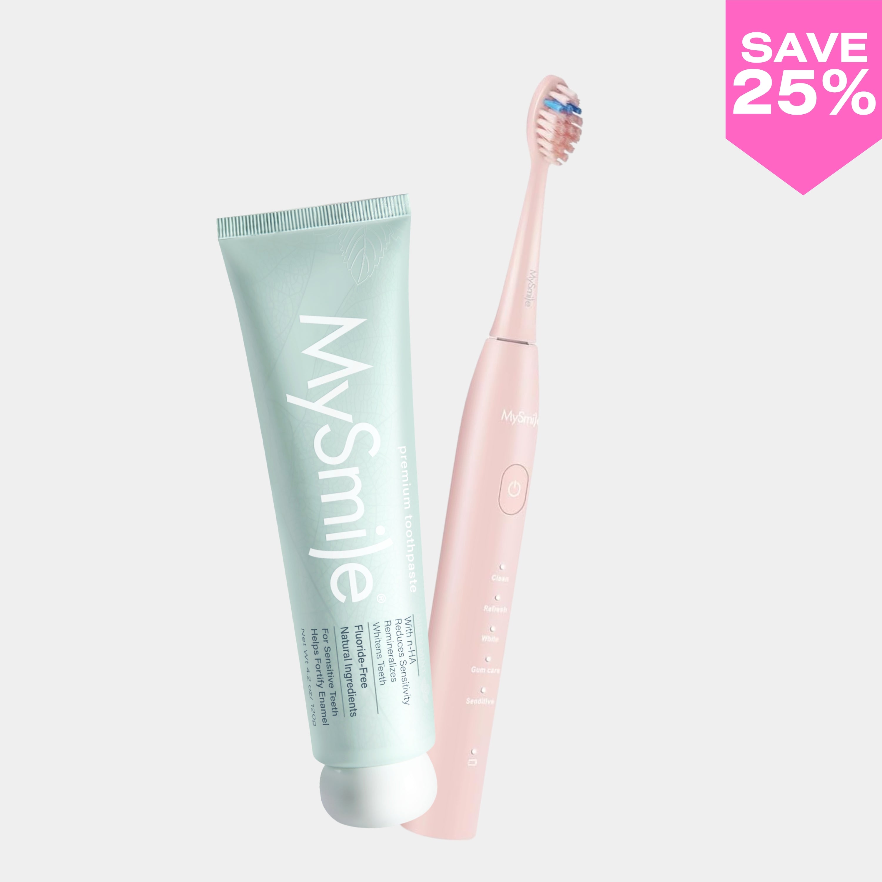 Electric Sonic Toothbrush & Nano-Hydroxyapatite Toothpaste Bundle