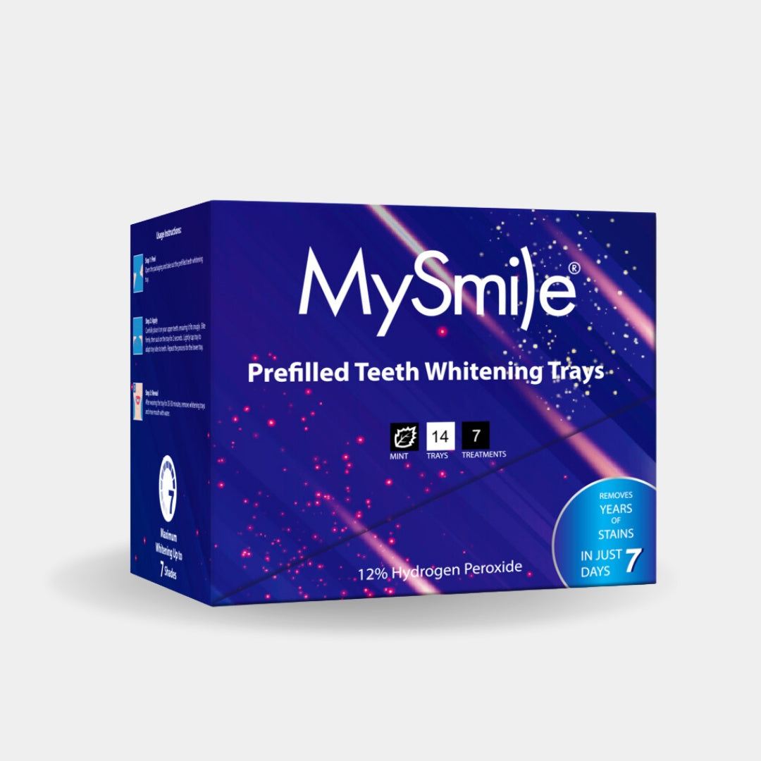 Prefilled Teeth Whitening Trays - 14 Mint Trays