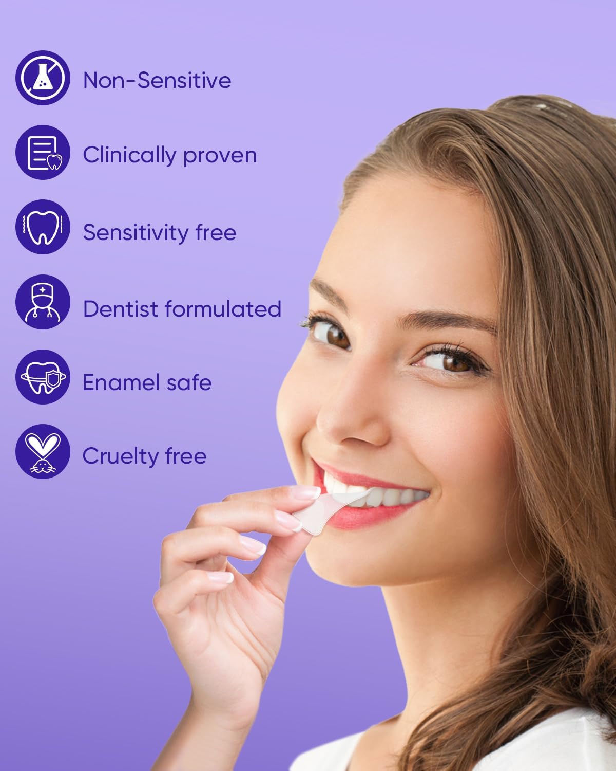 Teeth Whitening Strips with LED light- MySmile