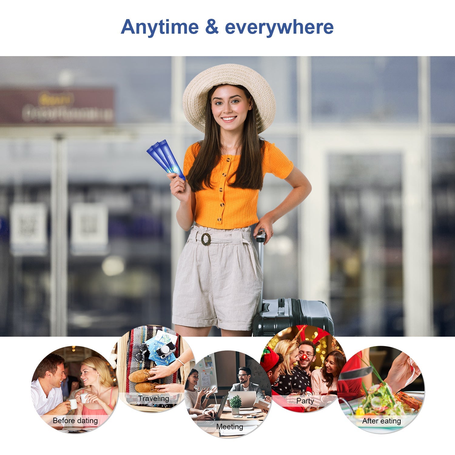 Portable Mouthwash (Pack of 30)