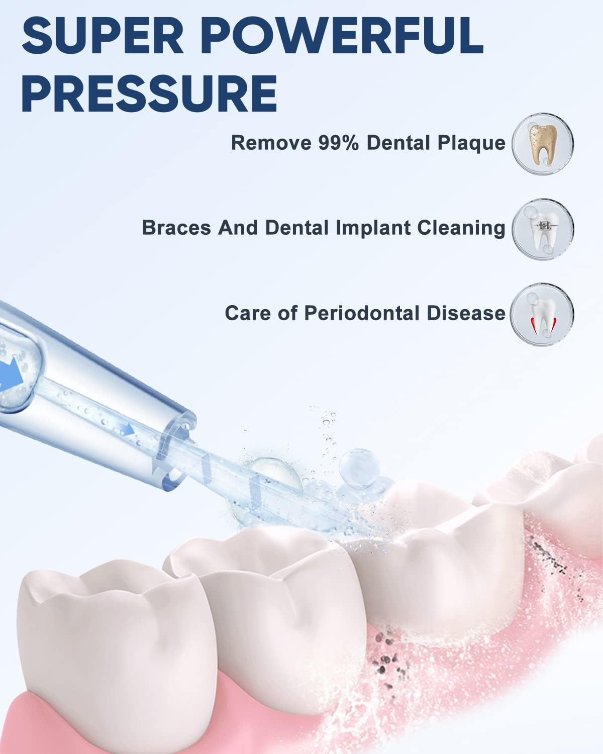 Portable Teeth Water Flosser & Water Cleaner(Smart Version) - MySmile