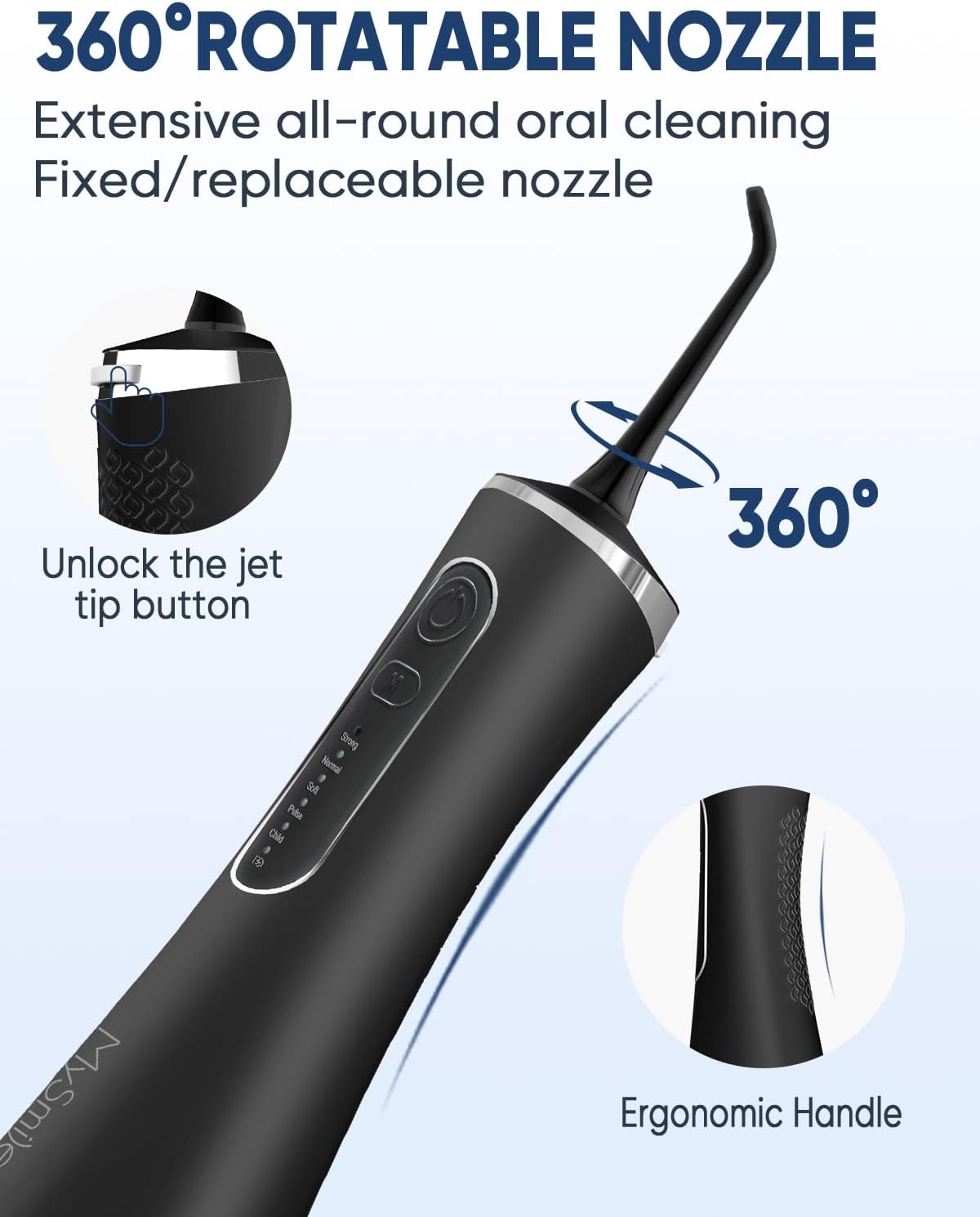 Portable Teeth Water Flosser & Water Cleaner（Smart Version） - MySmile