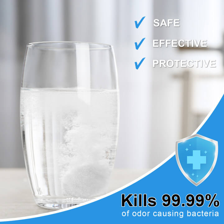 Retainer Cleaner Tablets Kills 99.99% Bacteria