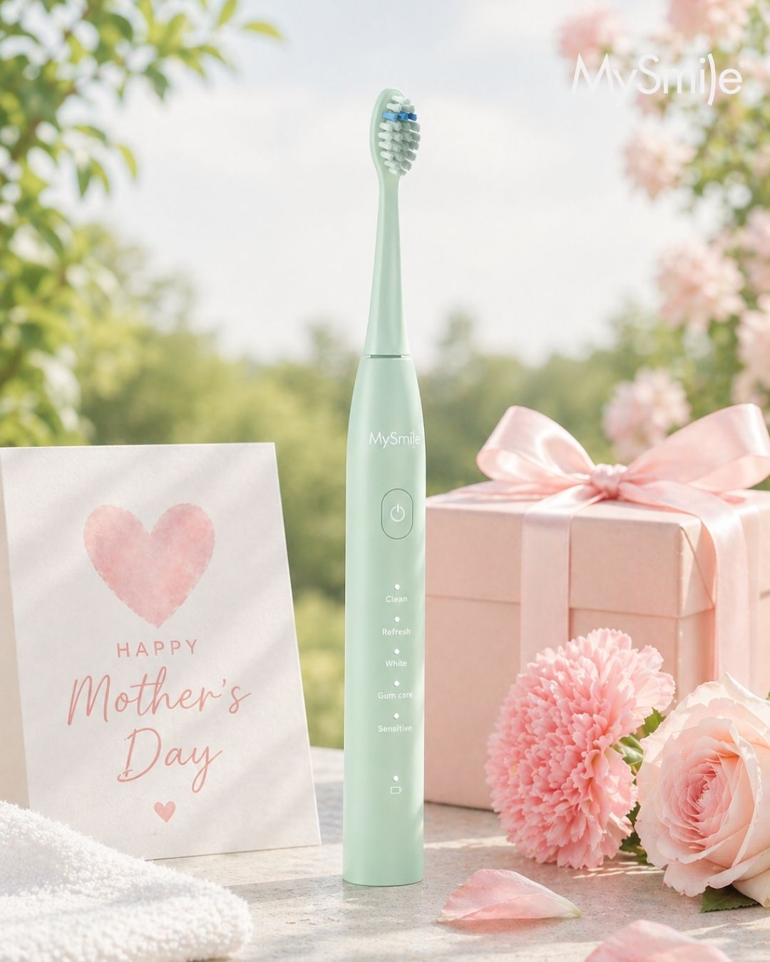 Mother’s Day Oral Care Gift Guide: Why a Water Flosser, Sonic Toothbrush, and nHA Toothpaste Make the Perfect Gift for Mom