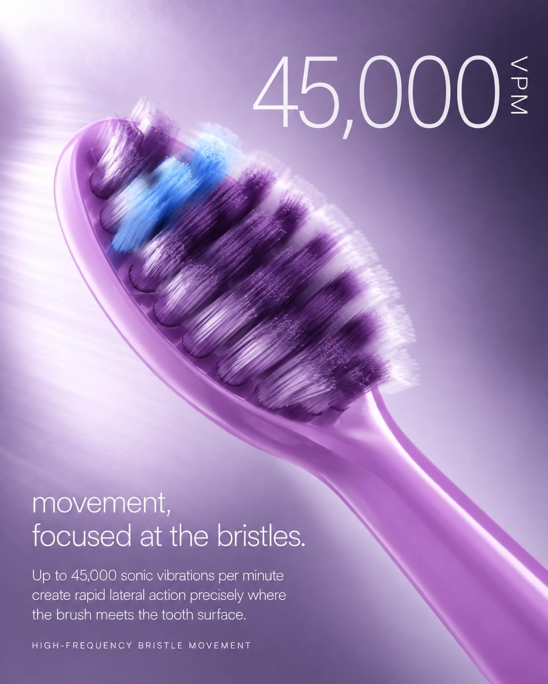 DY156 Essential Sonic Toothbrush + Purple Color Corrector Bundle