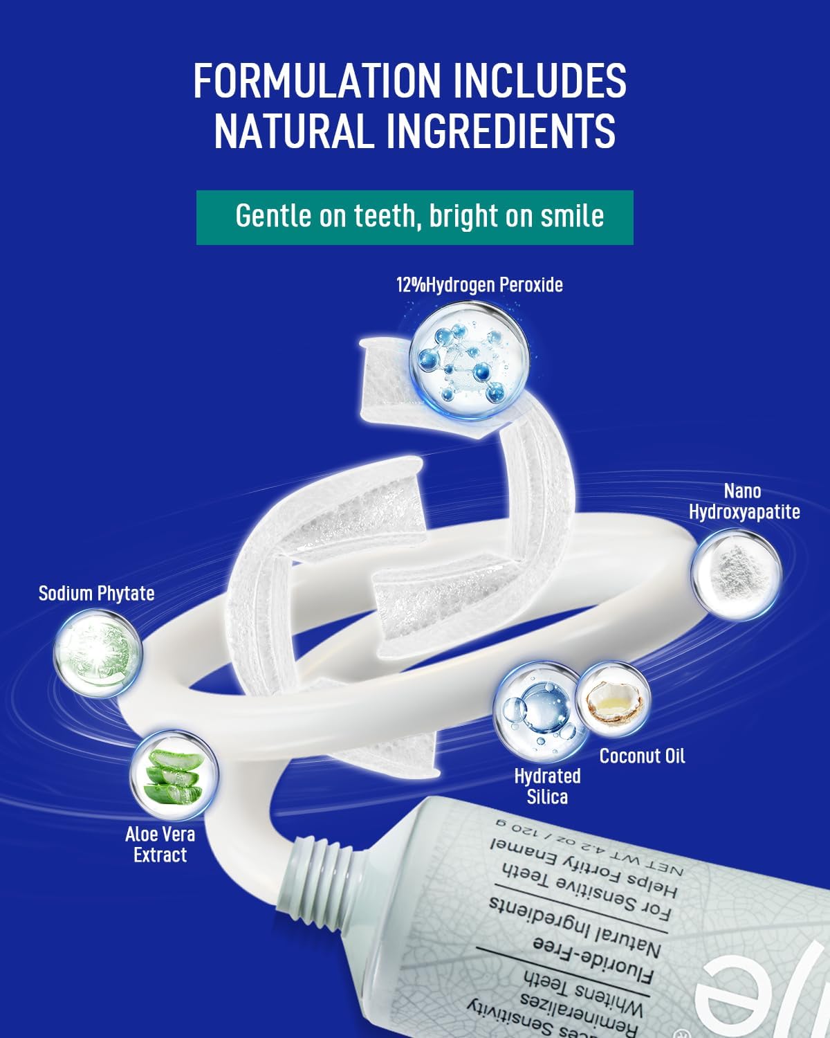 Prefilled Teeth Whitening Trays & Nano-Hydroxyapatite Toothpaste Bundle