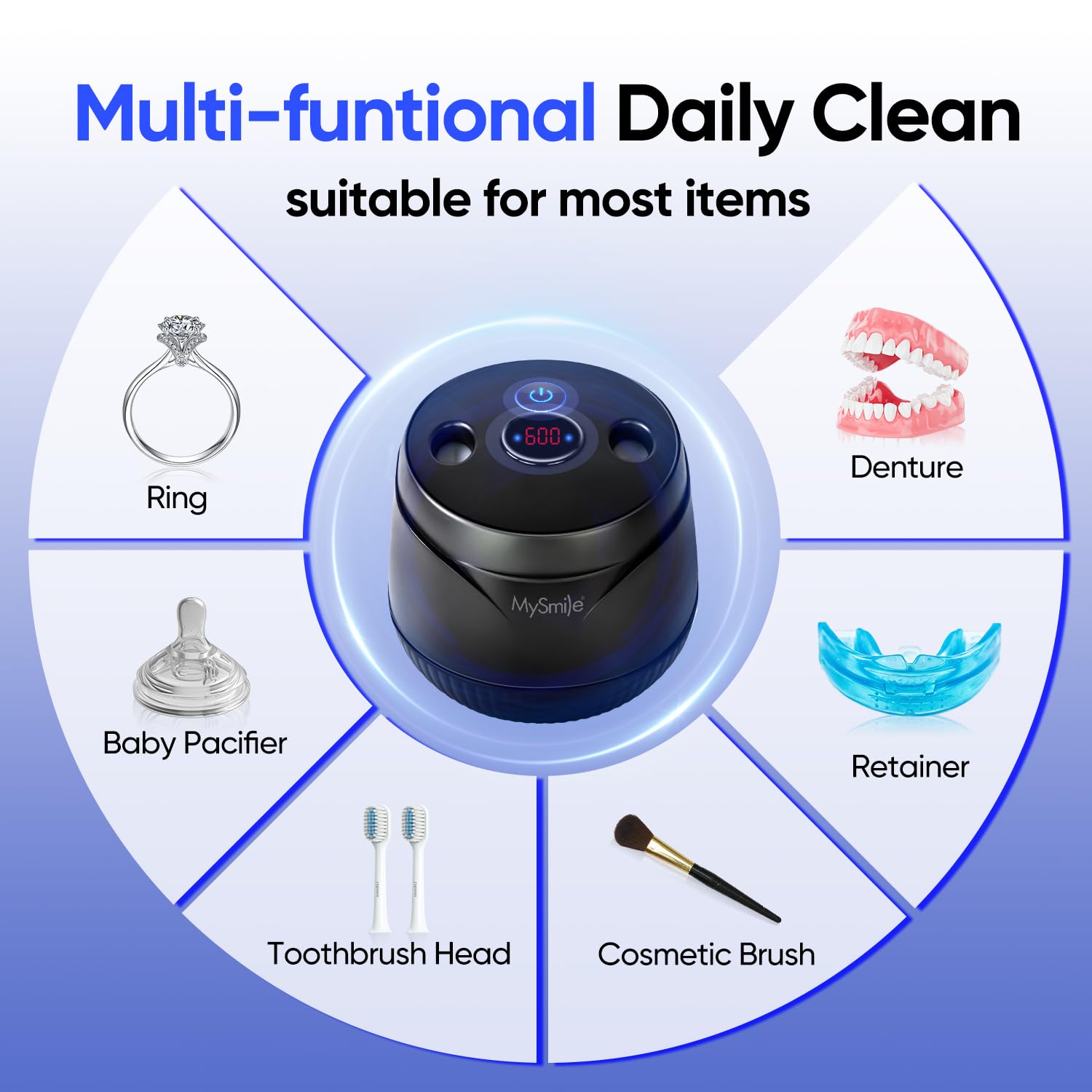 Ultrasonic Retainer Cleaner