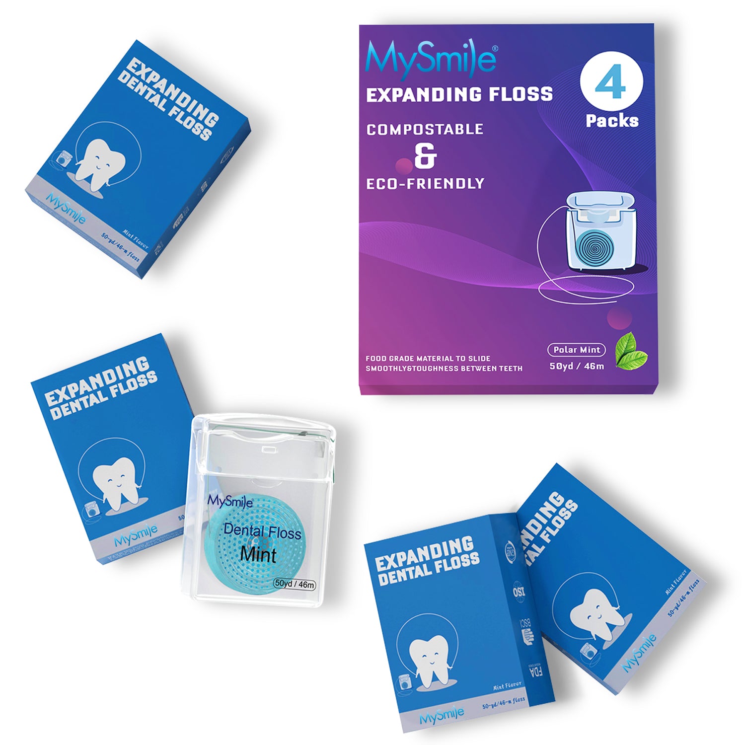 MySmile Woven Dental Floss