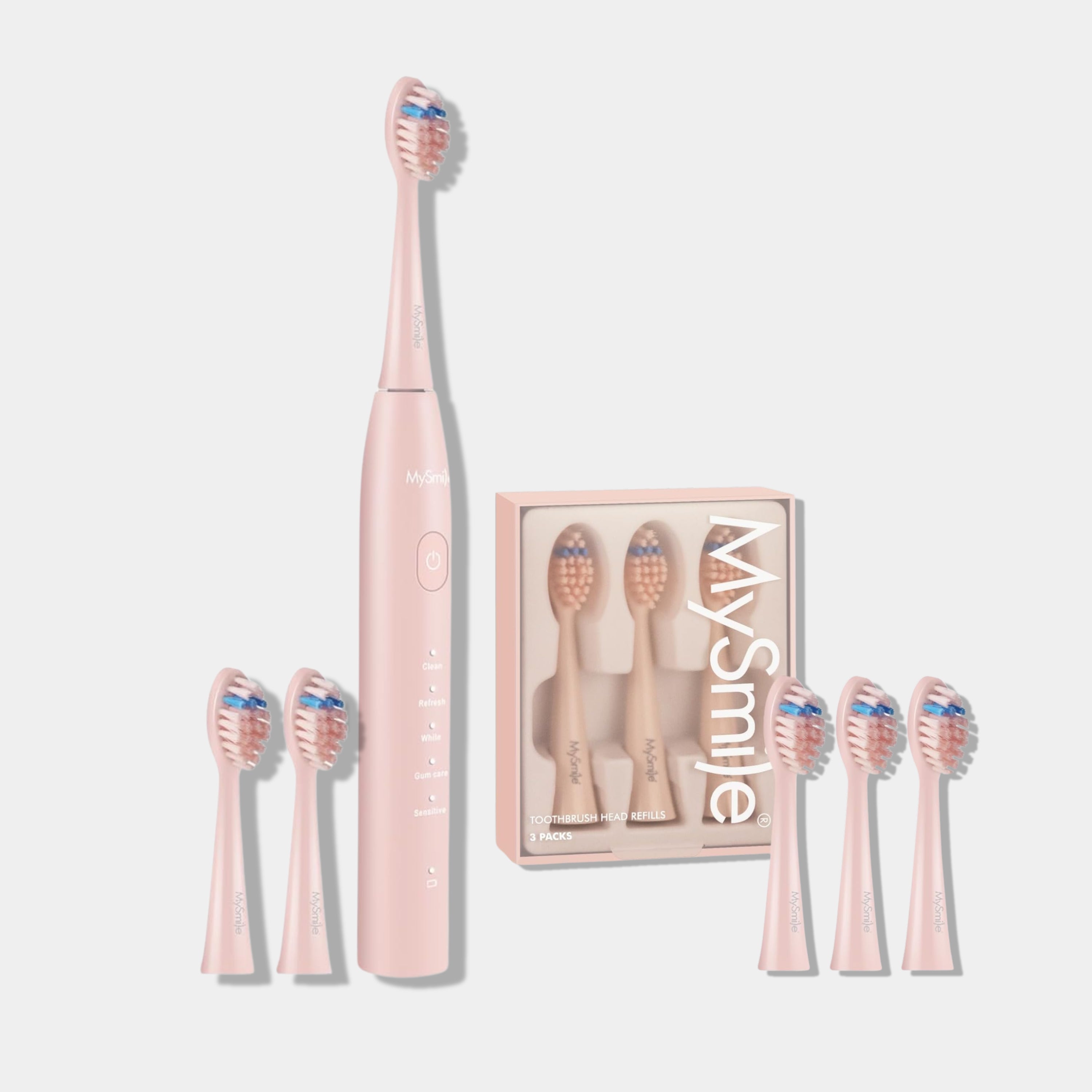 DY156 Essential Sonic Toothbrush & Replacement Heads Bundle