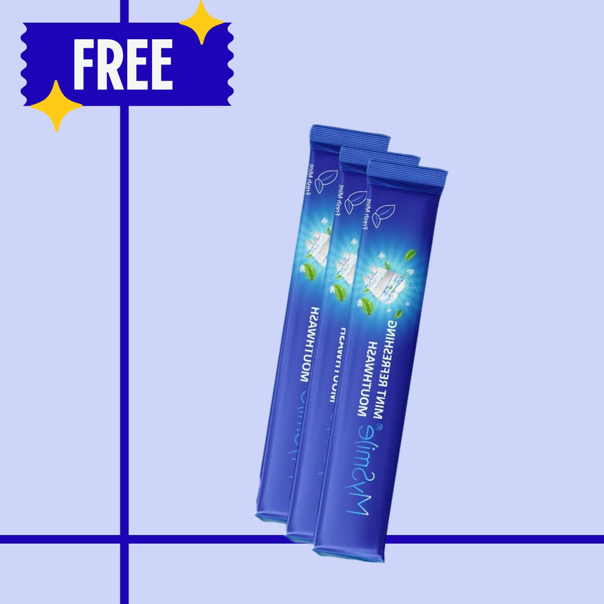 FREE GIFT | MySmile® Portable Mouthwash (3 Pcs)