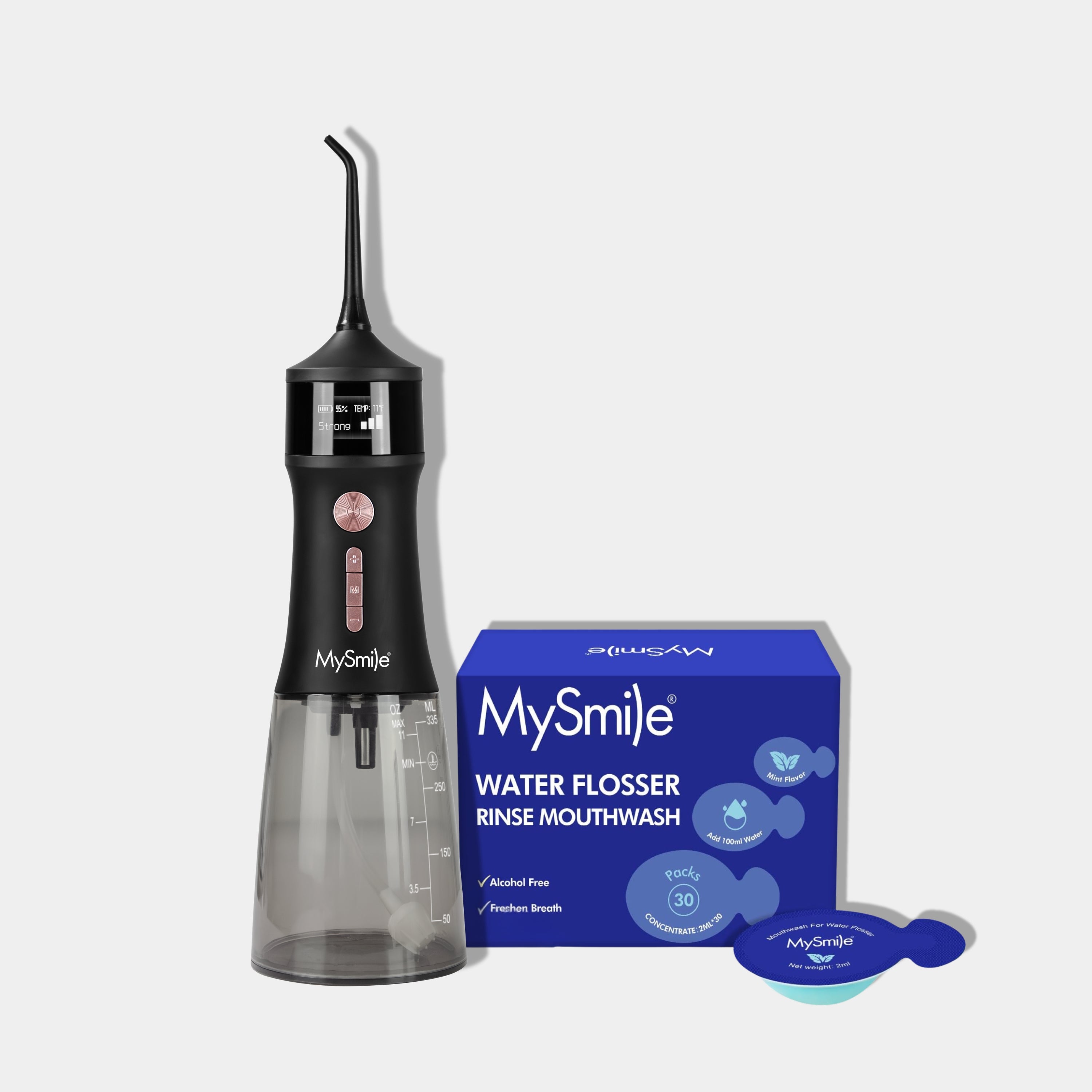 LP221 Water Flosser & Mouthwash Pods Bundle