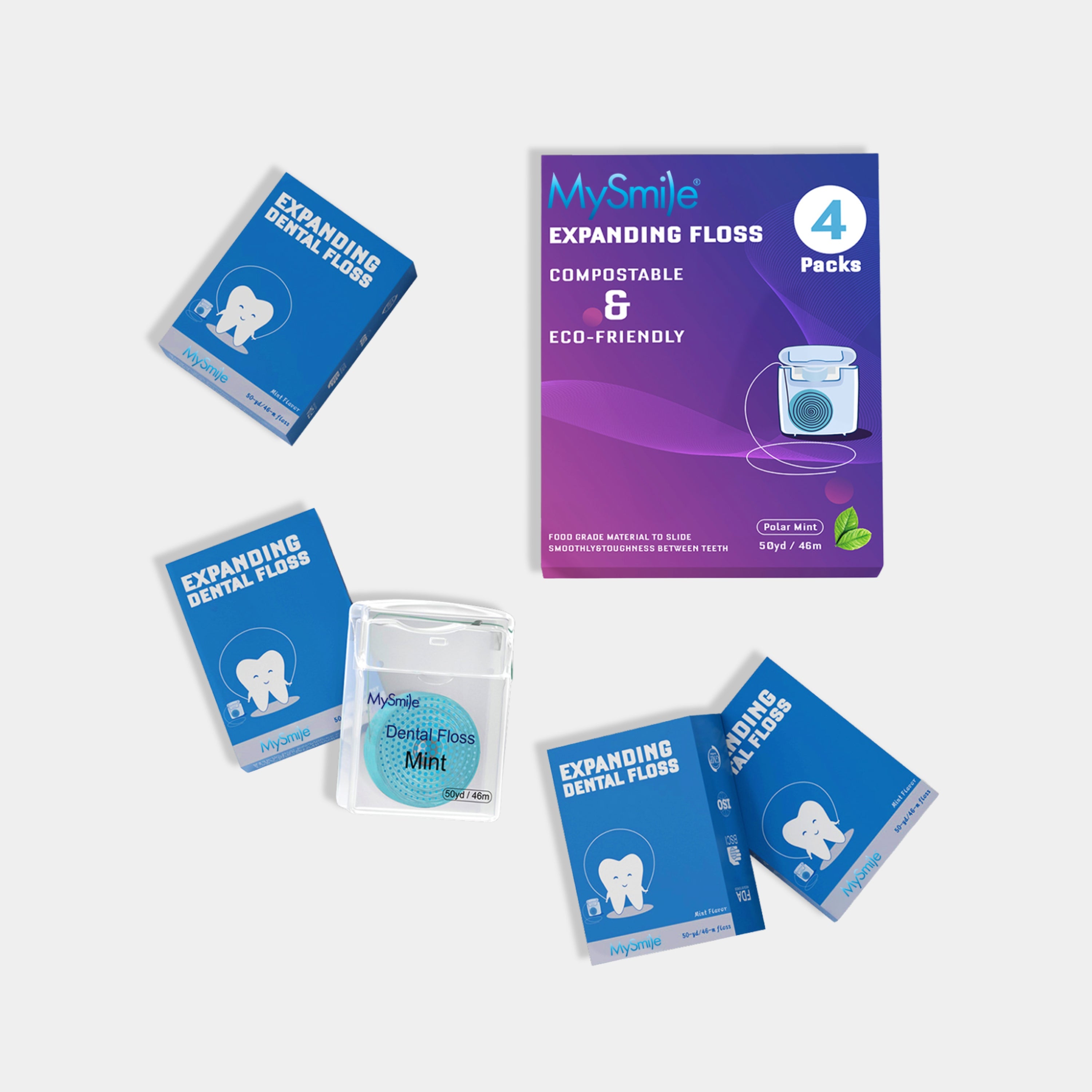Hilo dental expandible 