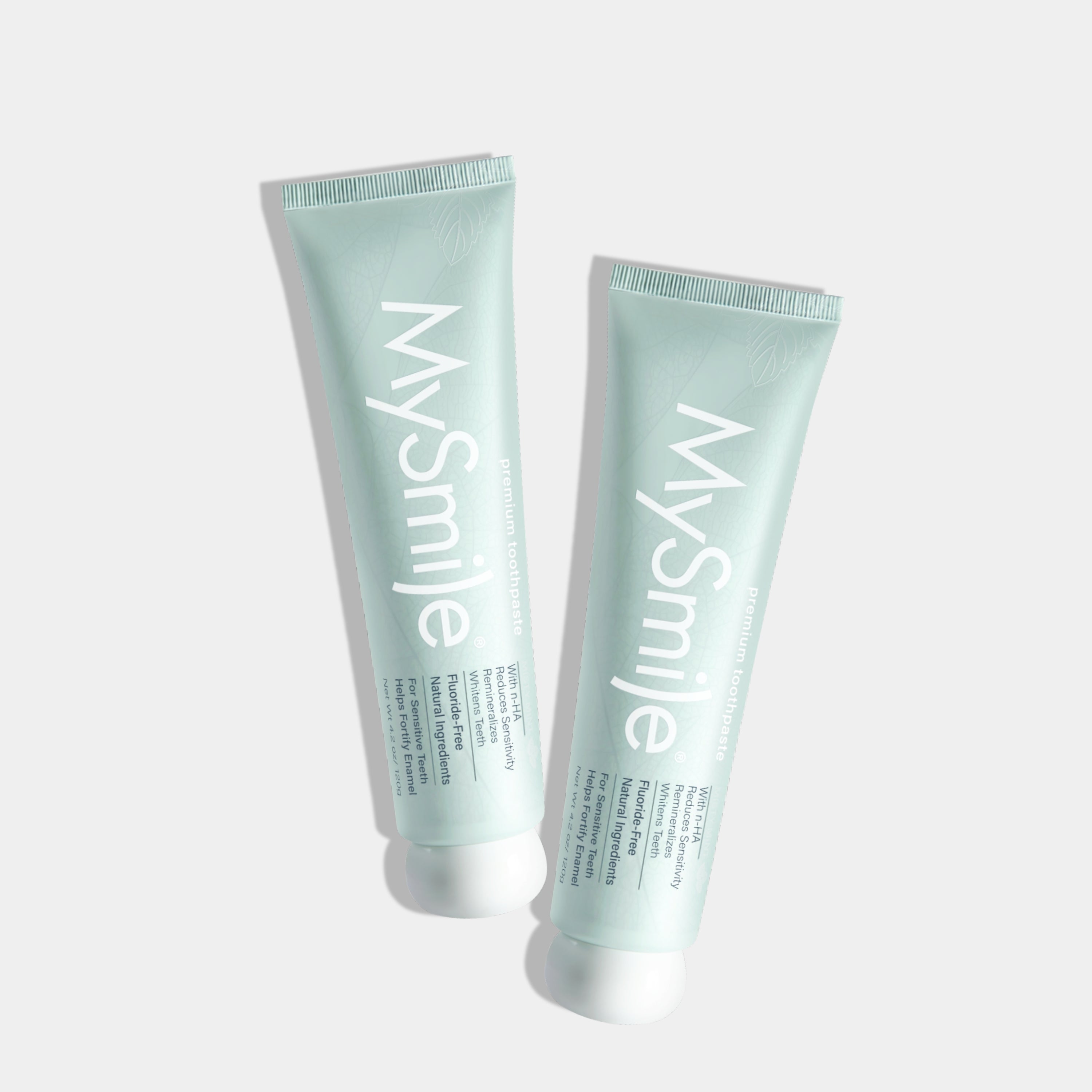 Two's Better. Go Duo MySmile® Nano-Hydroxyapatite Toothpaste