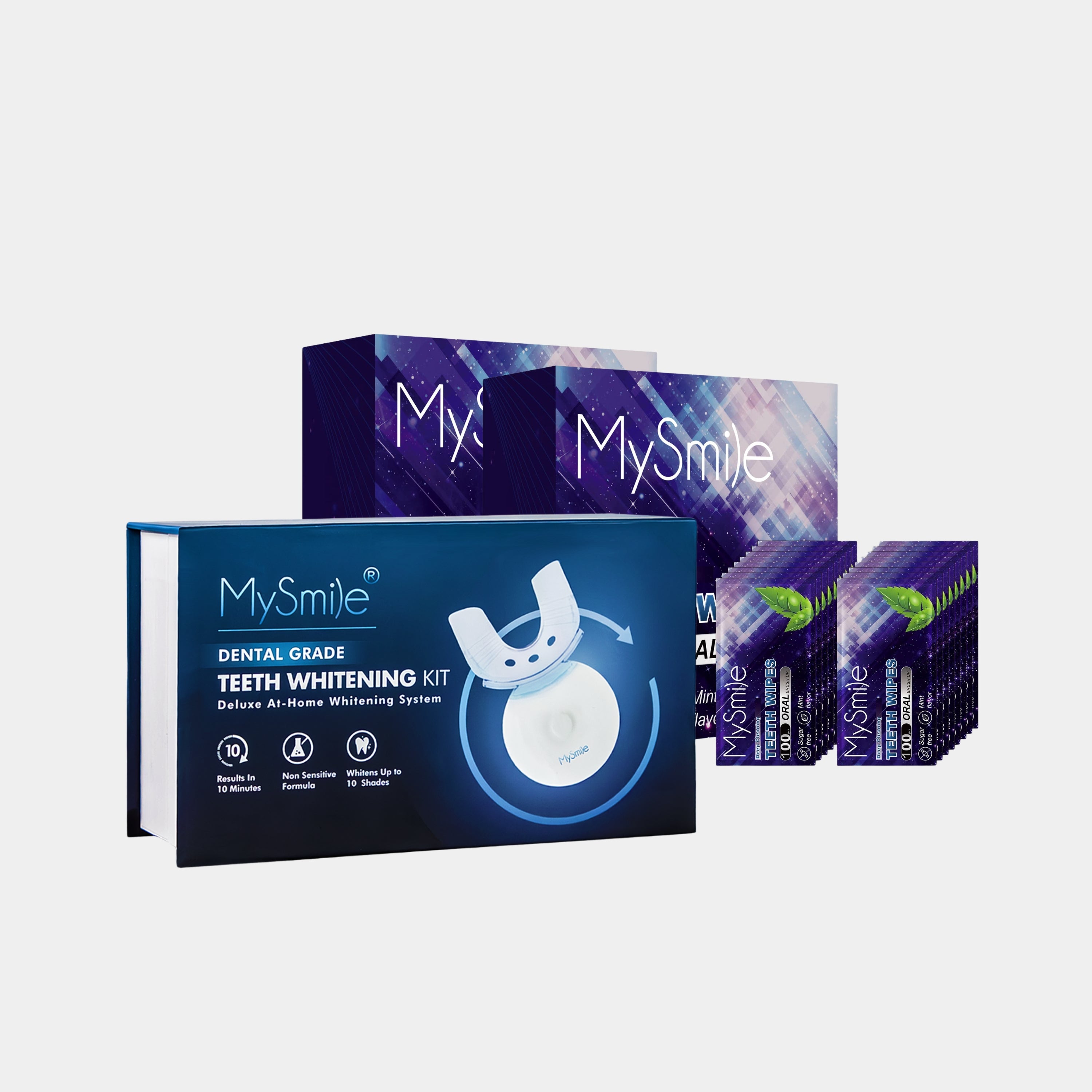 Original 5X Teeth Whitening Kit with Teeth Wipes 2 Packs