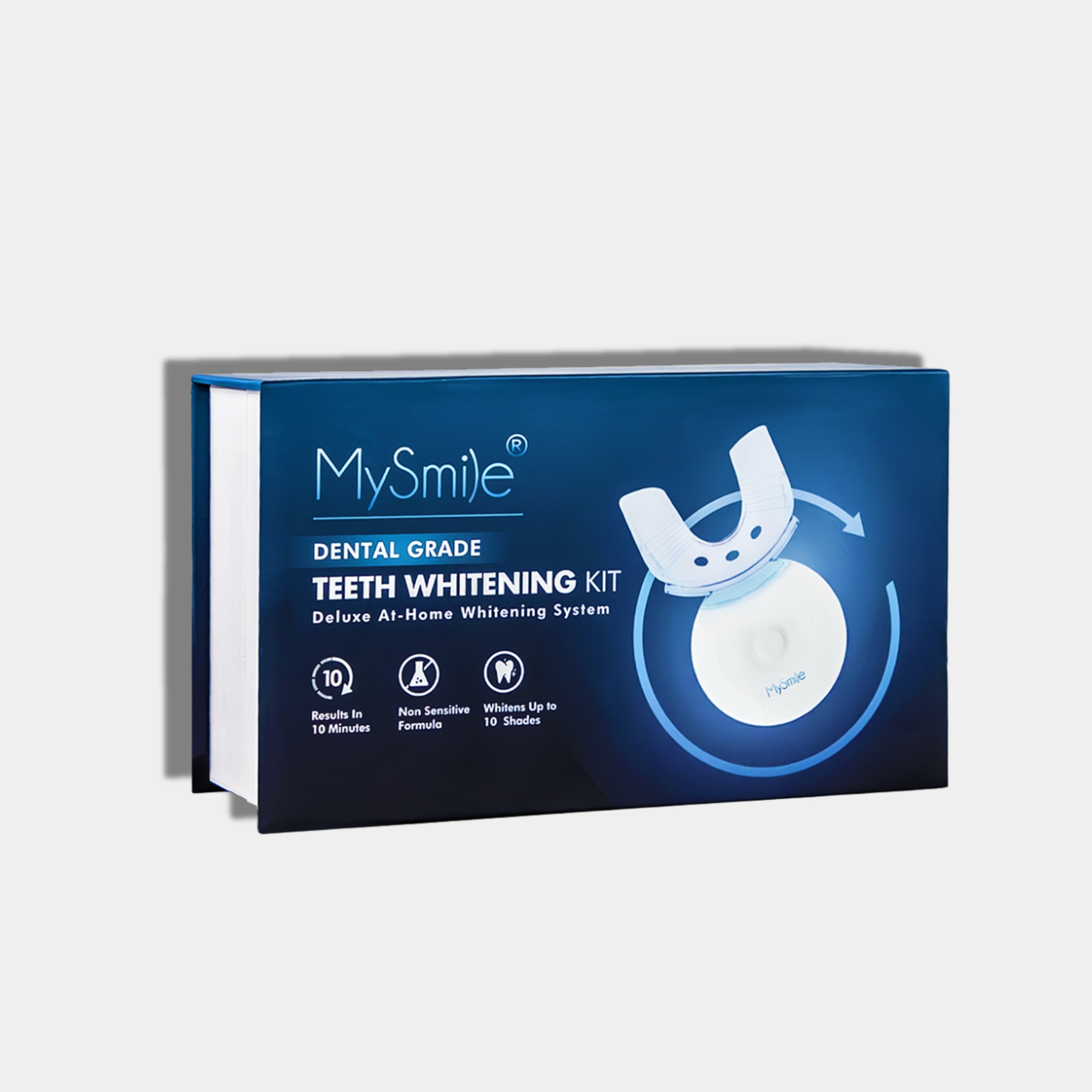 MySmile® Teeth Whitening Kit with 5X LED Light, 18% CP Gel