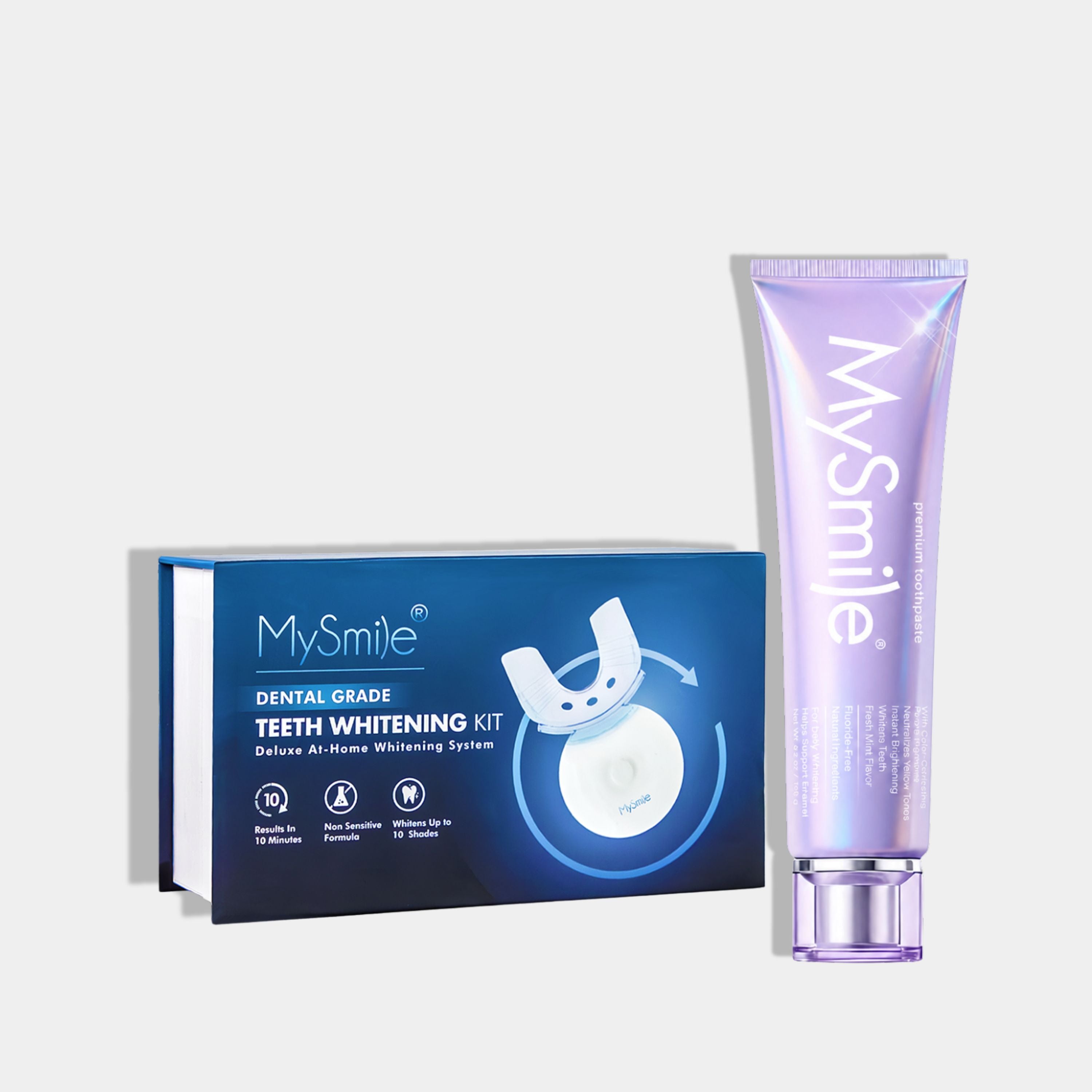 Original 5X Teeth Whitening Kit With Purple Color Corrector Bundle