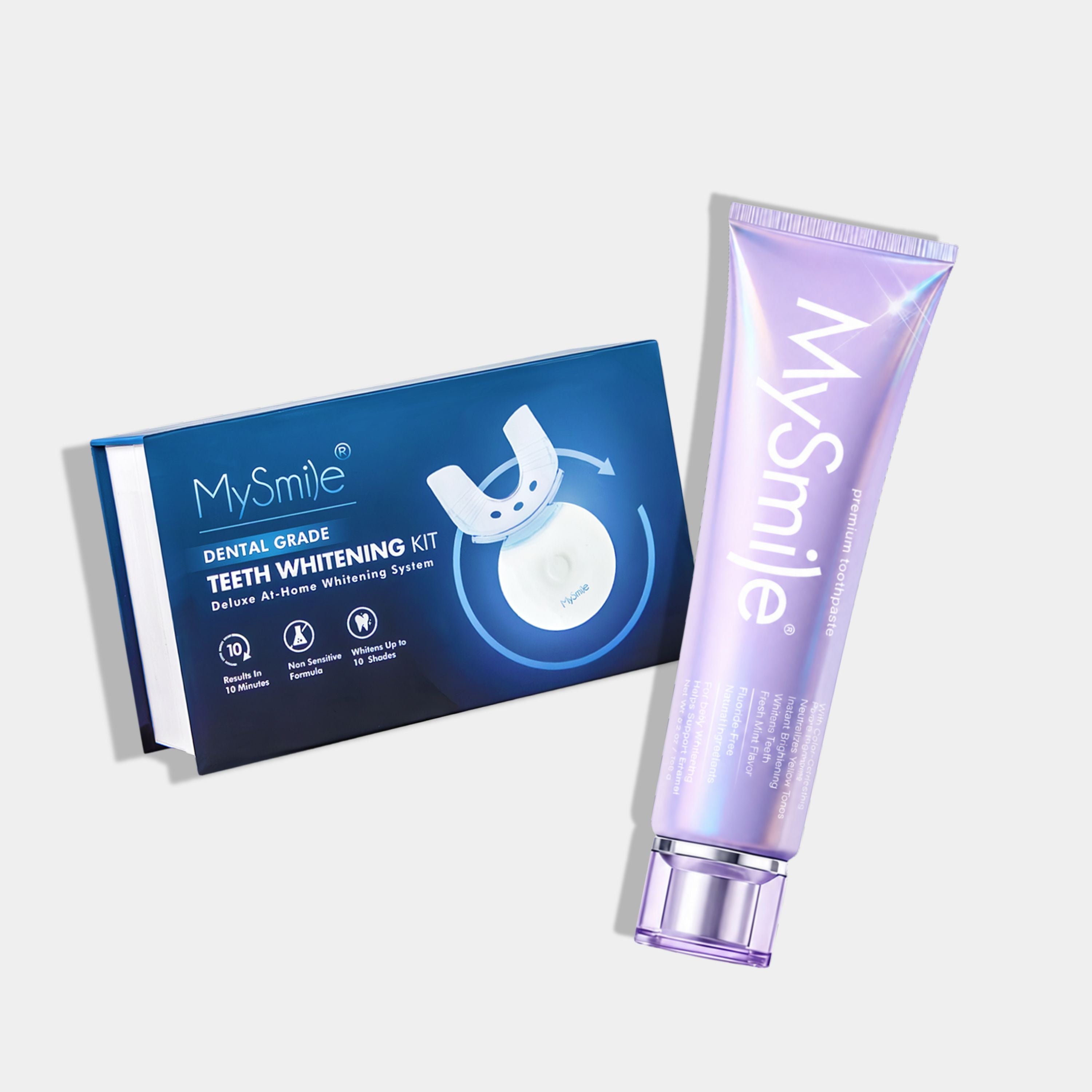 Original 5X Teeth Whitening Kit With Purple Color Corrector Bundle