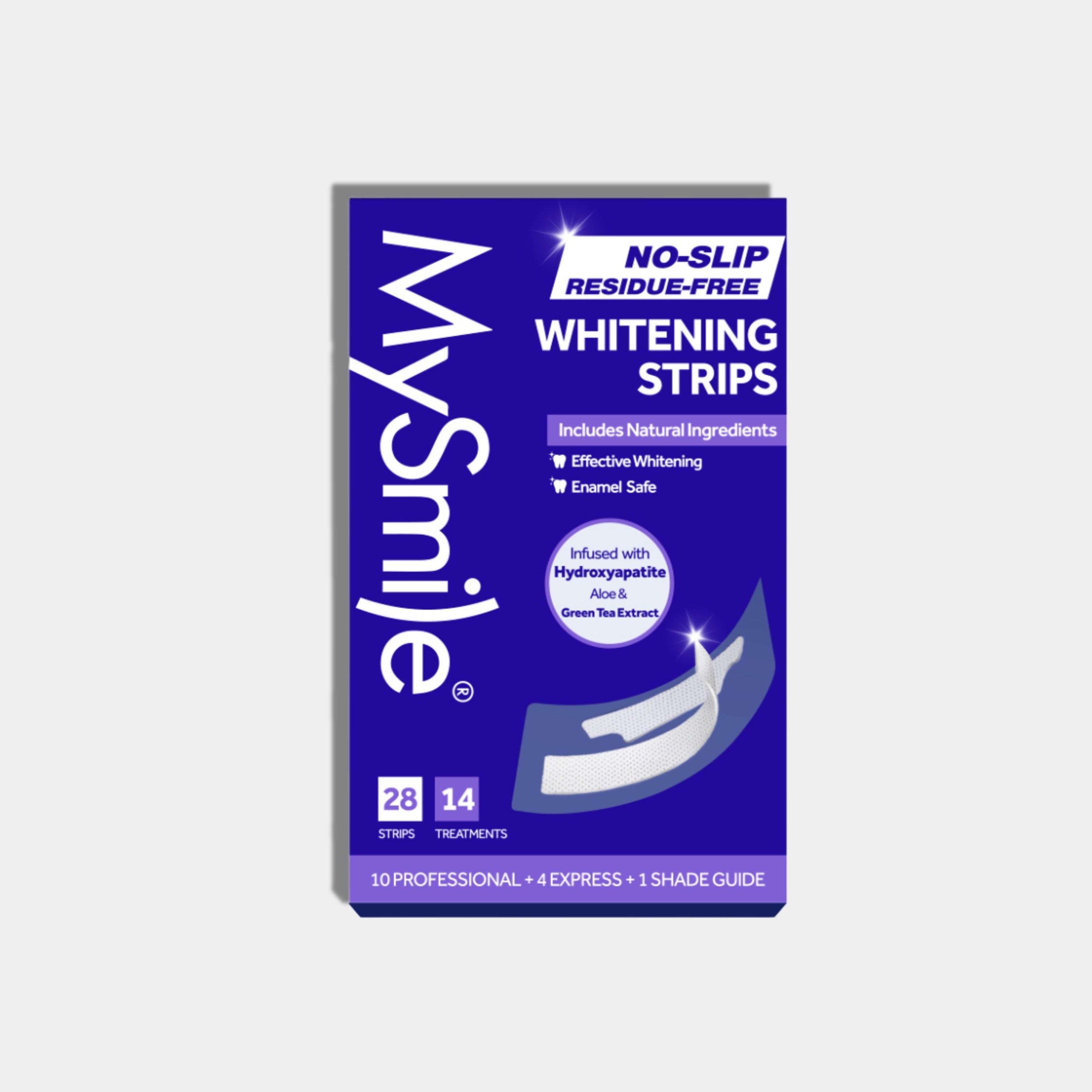 MySmile Teeth Whitening Strips with Natural Ingredients