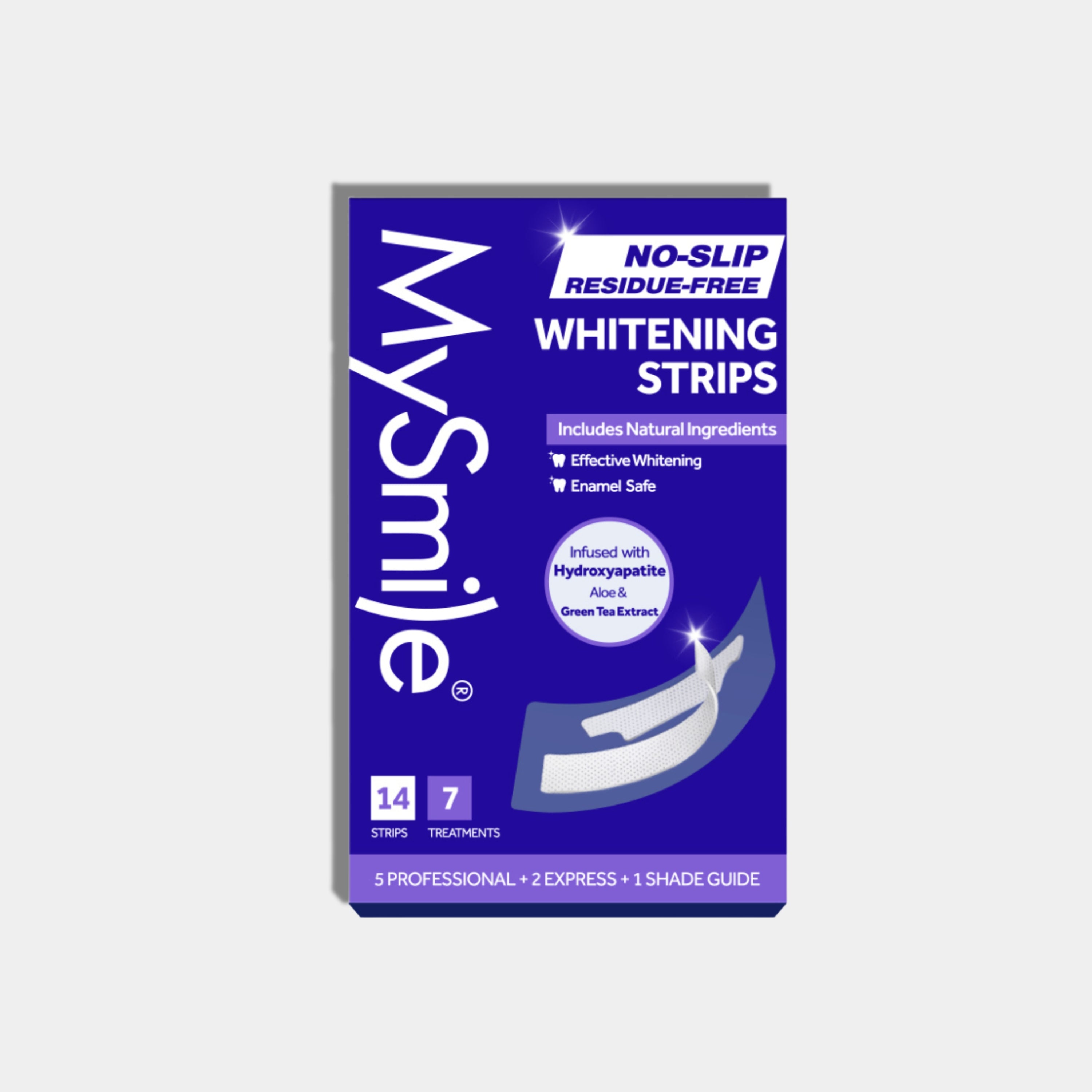 MySmile Teeth Whitening Strips with Natural Ingredients