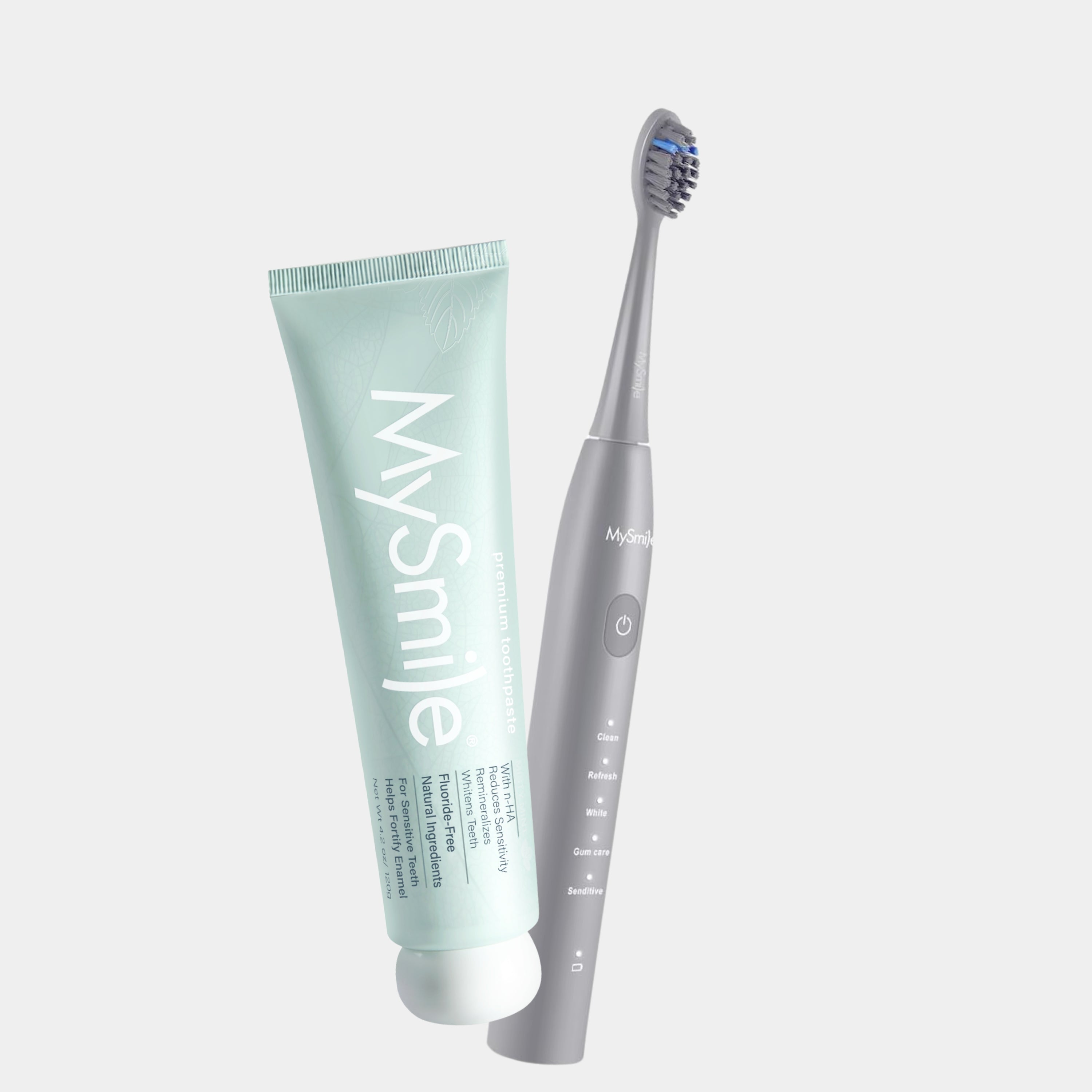 Electric Sonic Toothbrush & Nano-Hydroxyapatite Toothpaste Bundle
