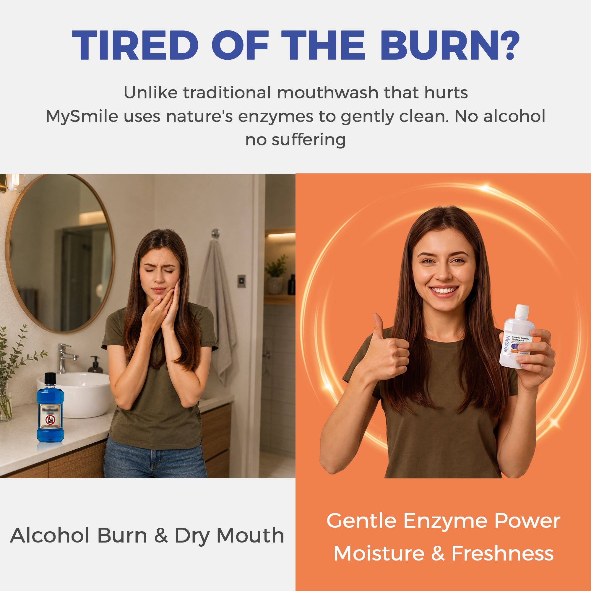 MySmile® Enzyme Peptide Mouthwash