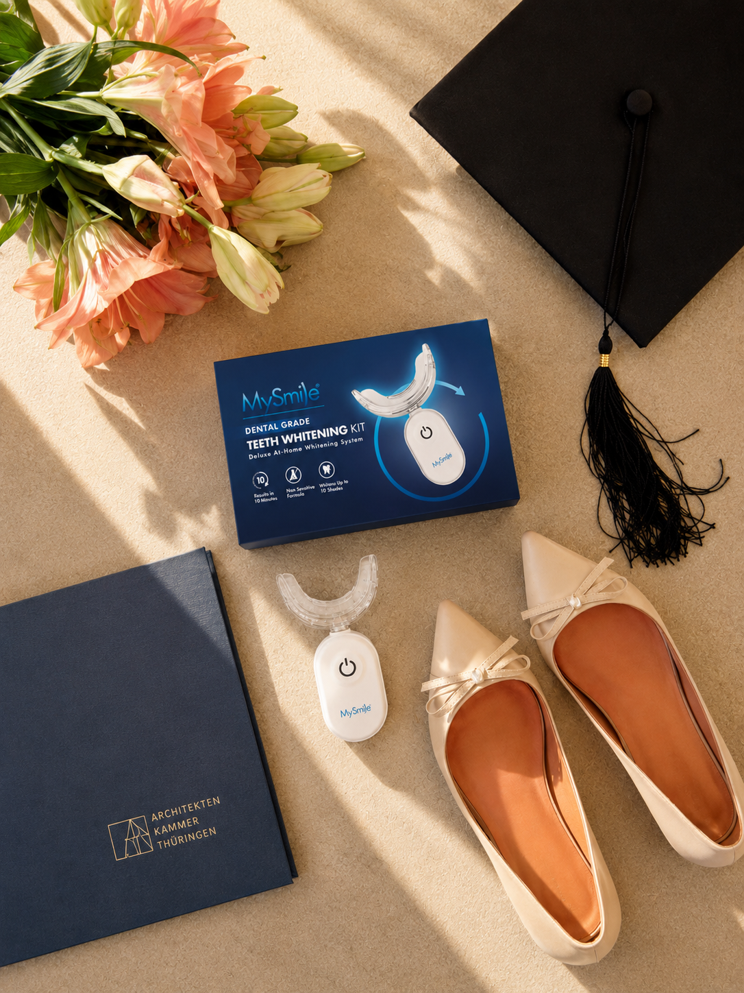 Graduation Smile Prep Bundle: Pro 28X Teeth Whitening Kit + Purple Corrector