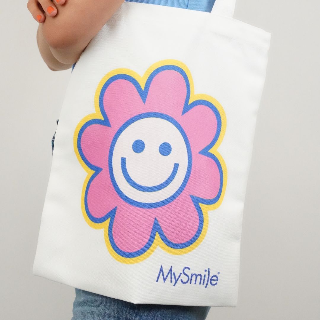 MySmile® Flower Tote Bag