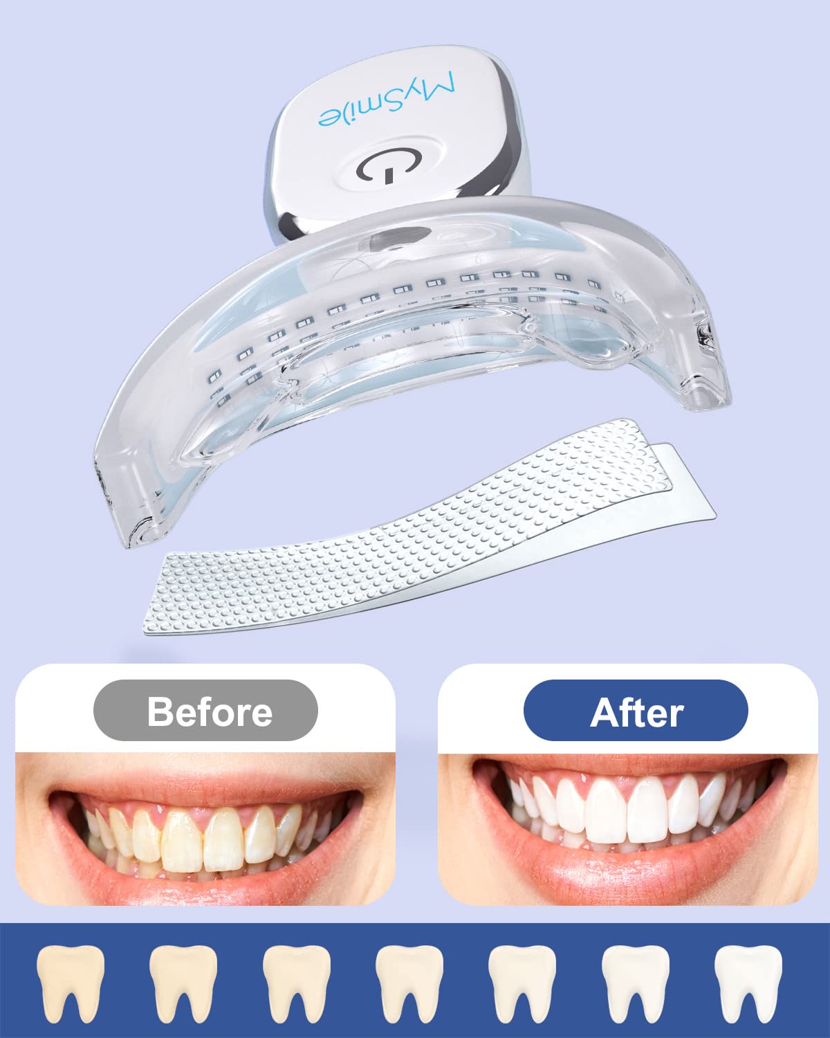 Shop MySmile Teeth Whitening Strips Kit Bundles Save