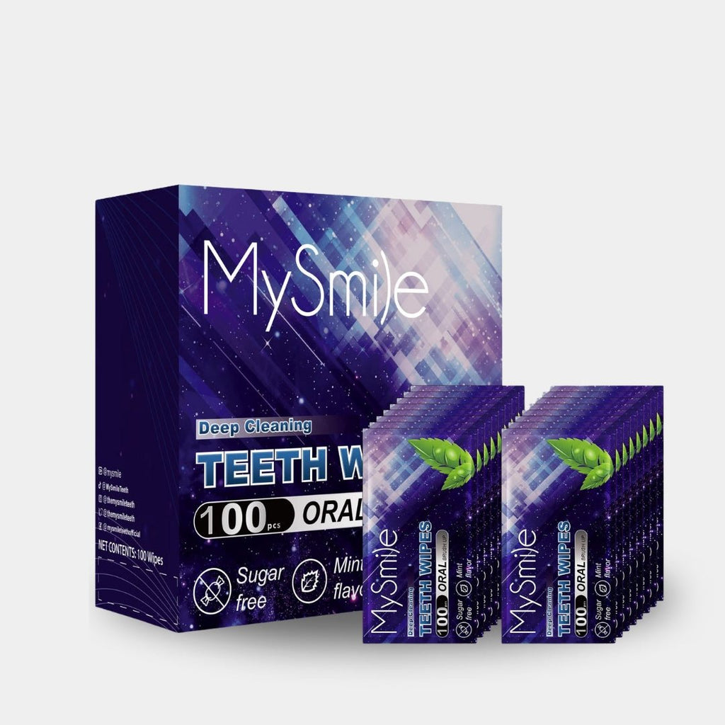 MySmile® Deep Cleaning Teeth Wipes for Tooth Cleaner