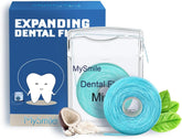 MySmile Floss Coconut Oil Infused Woven, Flossers for Adults, Tooth Floss, Floss Threaders for Bridges, Extra Floss Refill, Cool Mint - MySmile