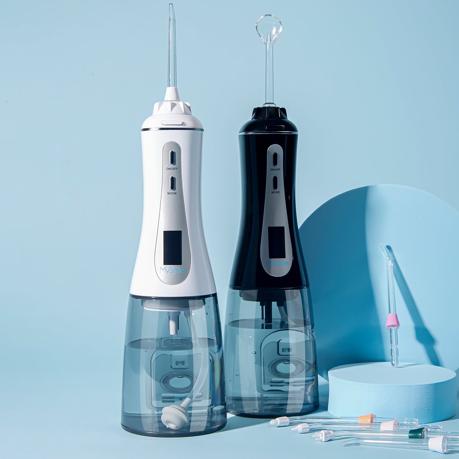 Collections Etc Miracle Smile Water Flosser with 4 Water Jets