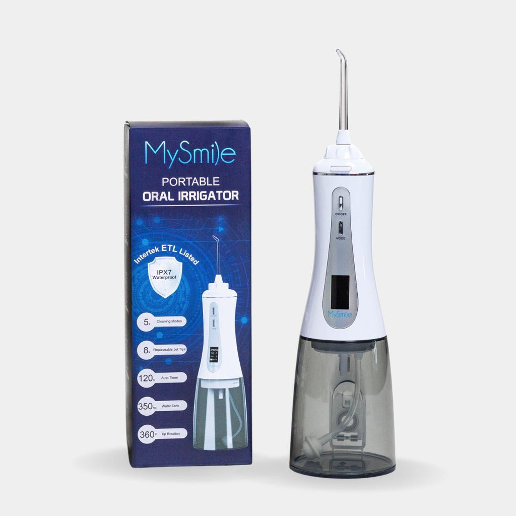 Collections Etc Miracle Smile Water Flosser with 4 Water Jets