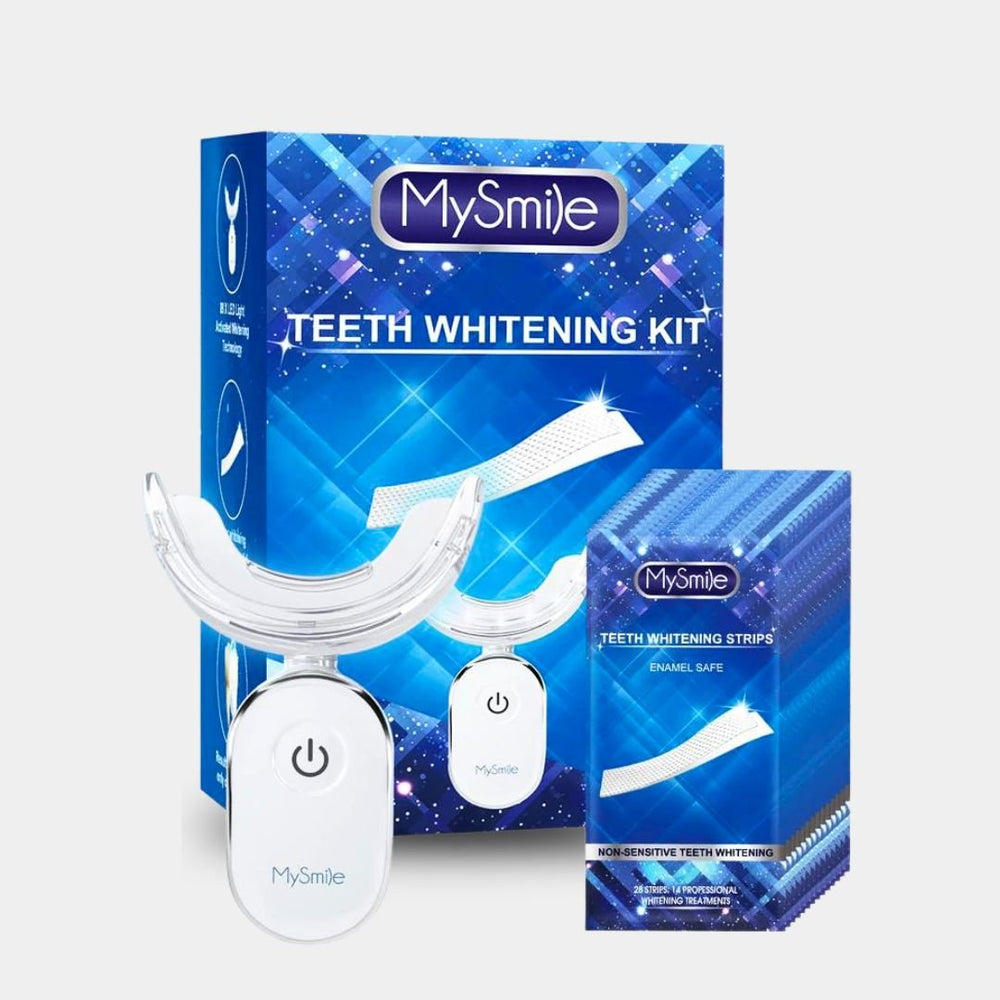 MySmile® Teeth Whitening Strips Kit - Brighter Smile in 1 Use